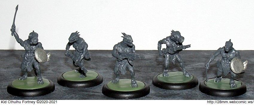 28mm Webcomic, Squamatite, Wargames Atlantic, Wga, Work In Progress