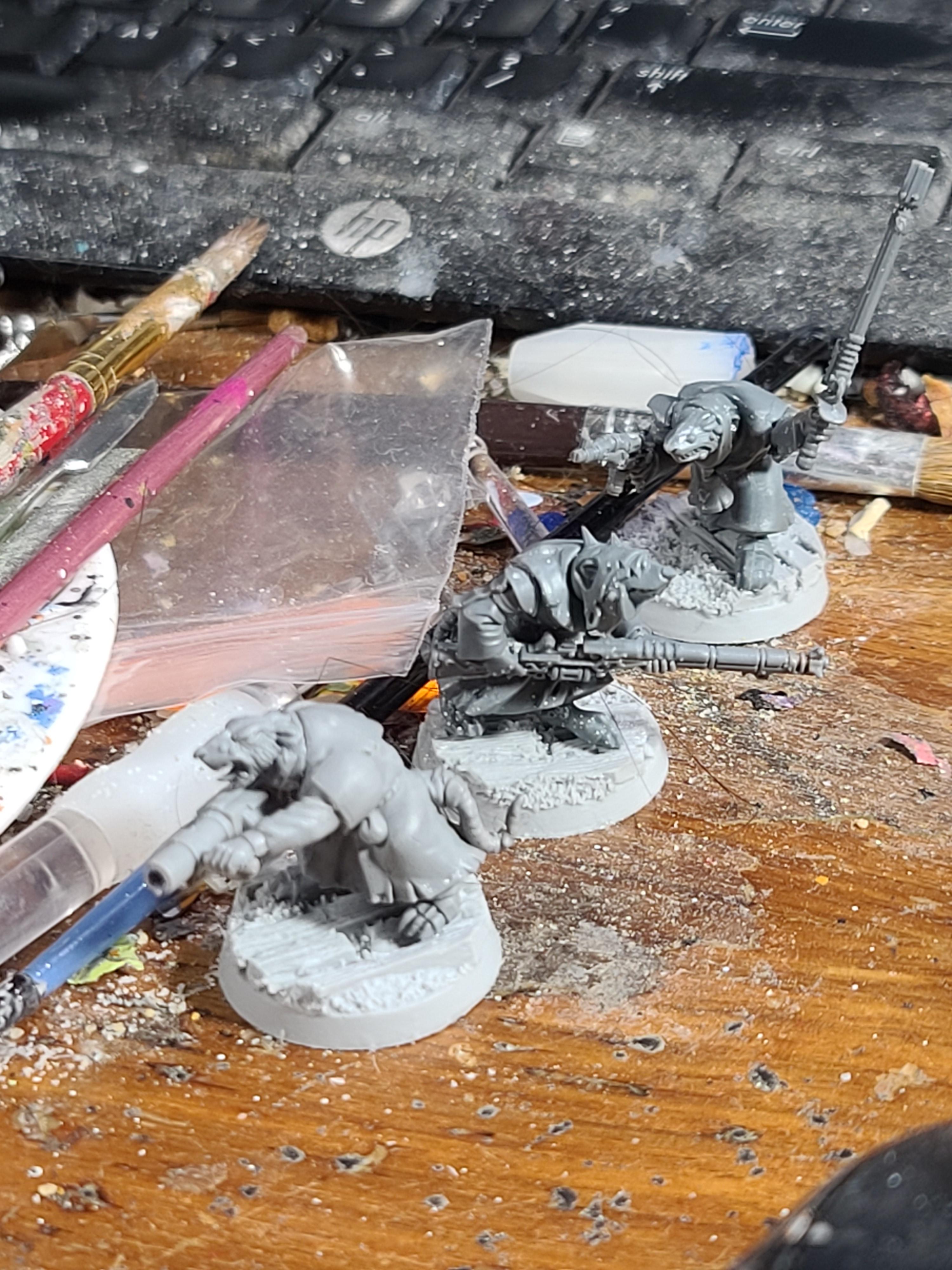Adeptus Mechanicus, Games Workshop, Imperial Guard, Rat, Ratlings With Gatlings, Warhammer 40,000, Warhammer Fantasy