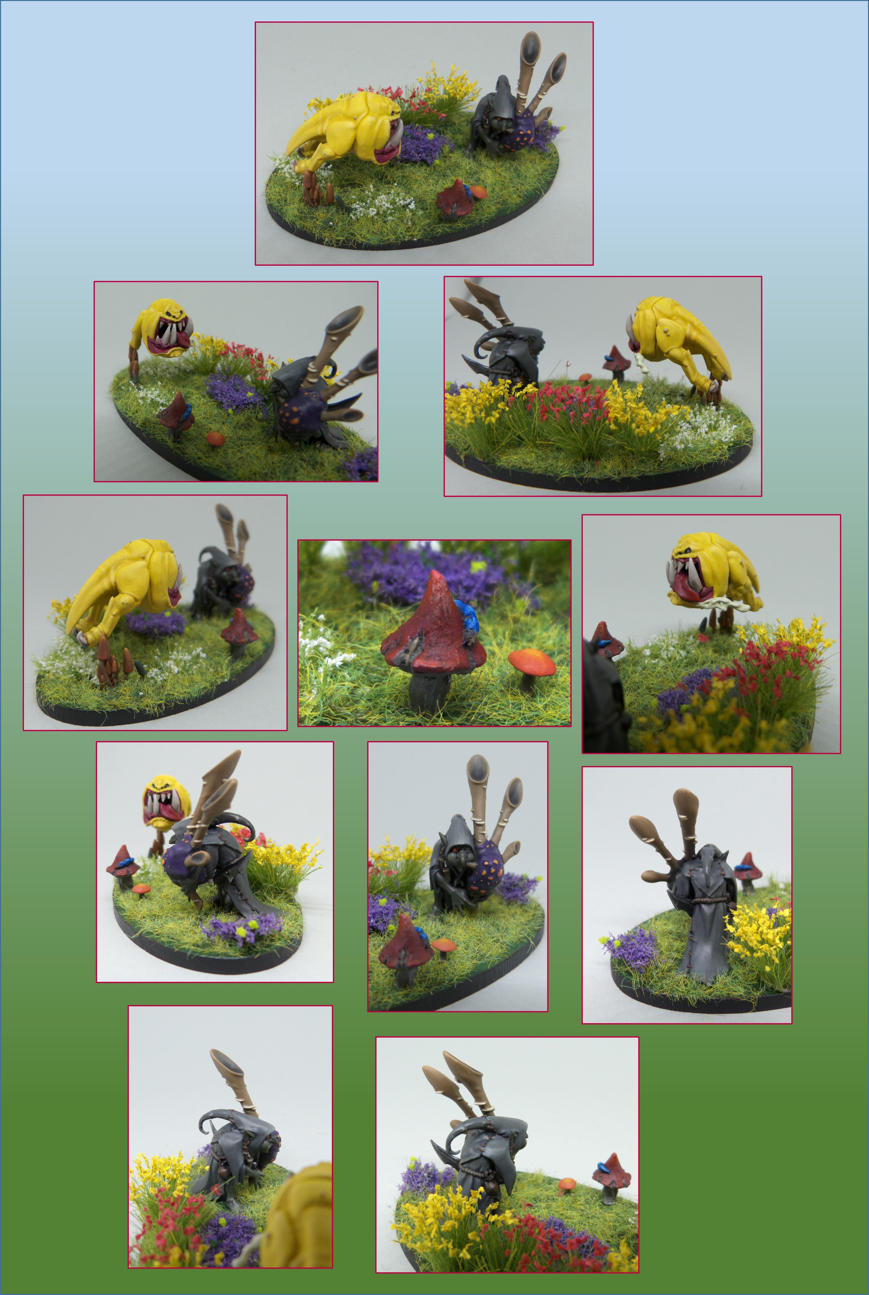 Flowers, Gloomspite, Goblins, Grots, Happy, Squigs