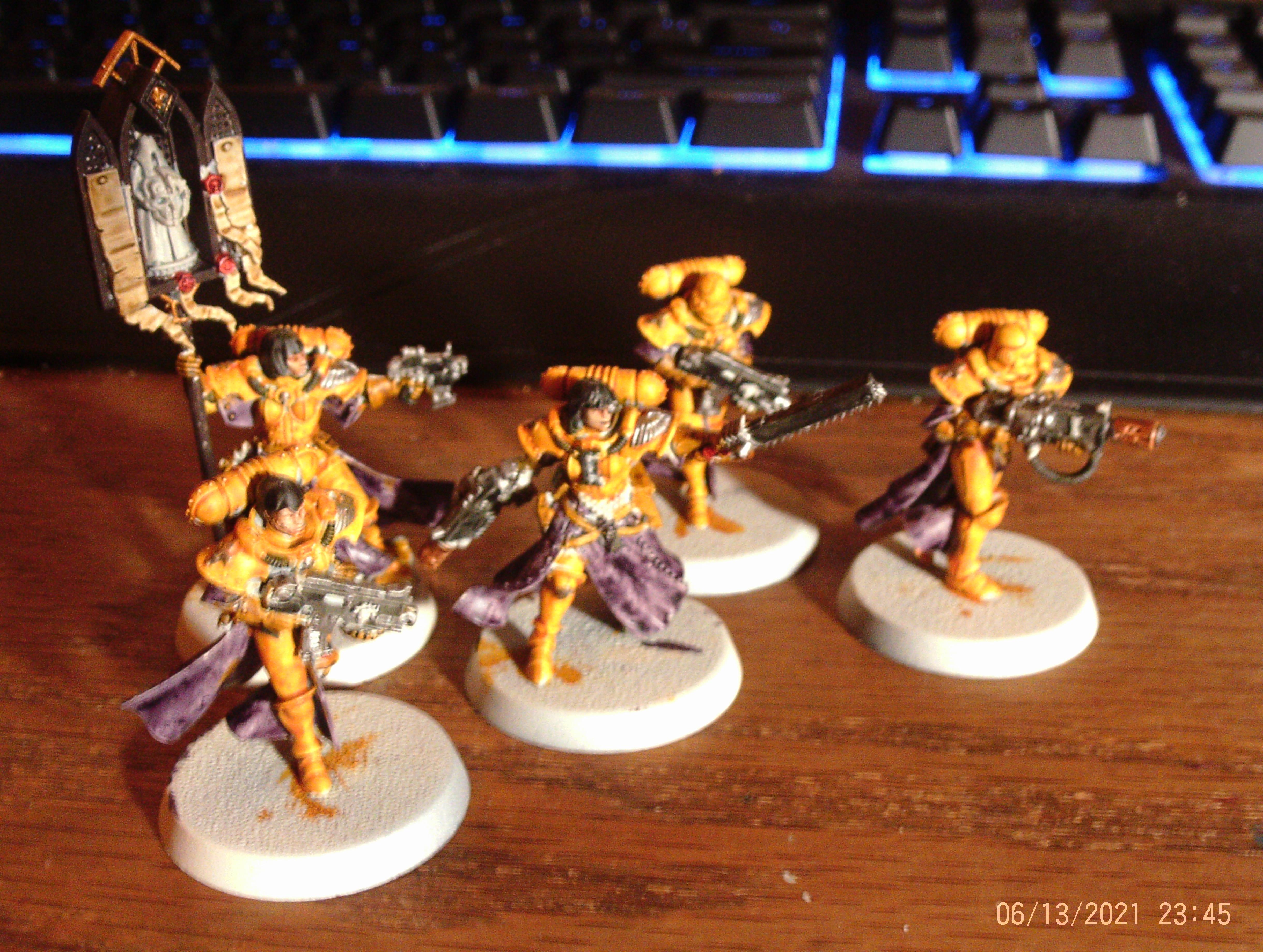 Battle Sisters Batch 1 WIP 2