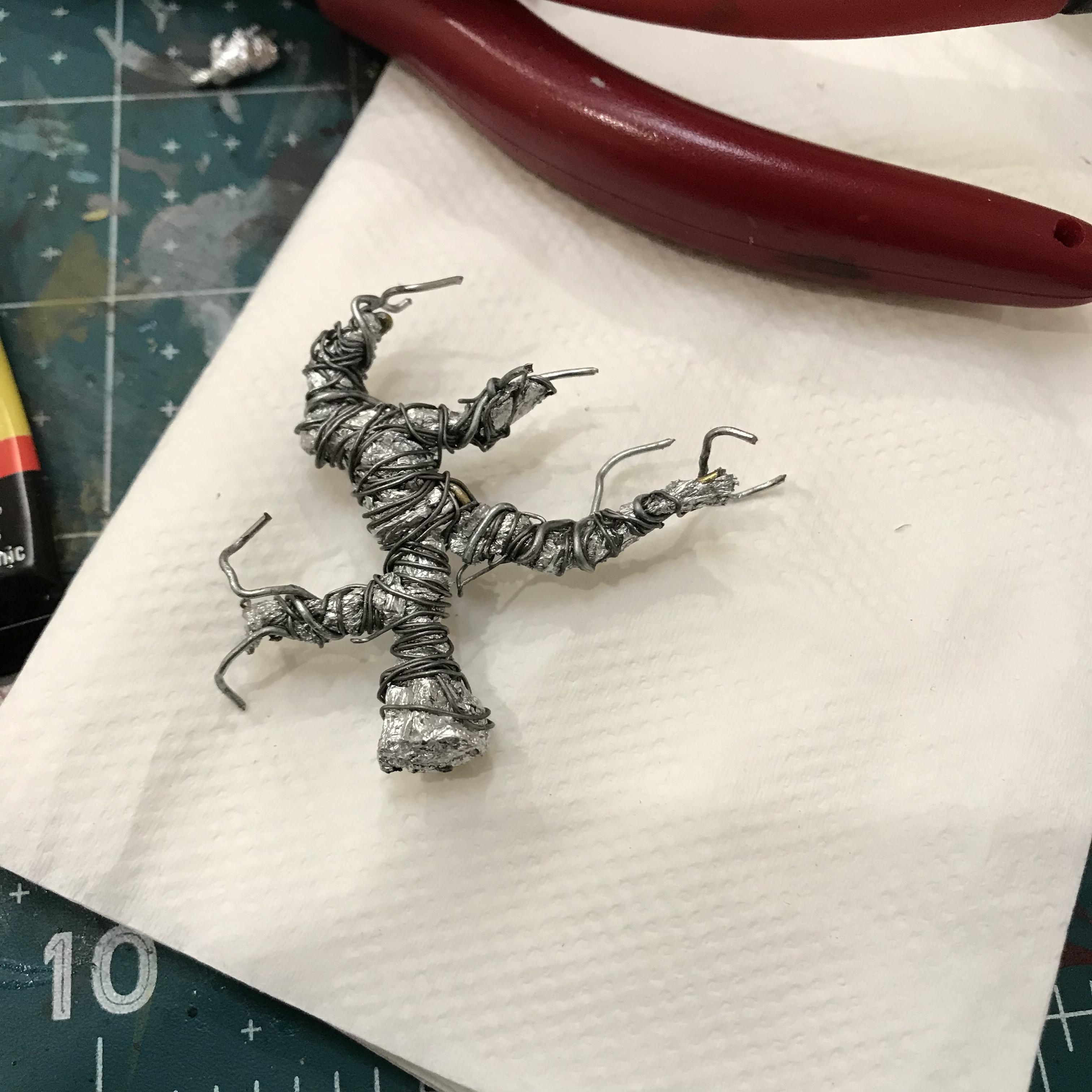 54mm, Chaos Space Marines, Conversion, Daemon Prince, Greenstuff, Inquisitor, Metal Miniatures, Nugle Conversion, Nurgle, Warhammer 40,000