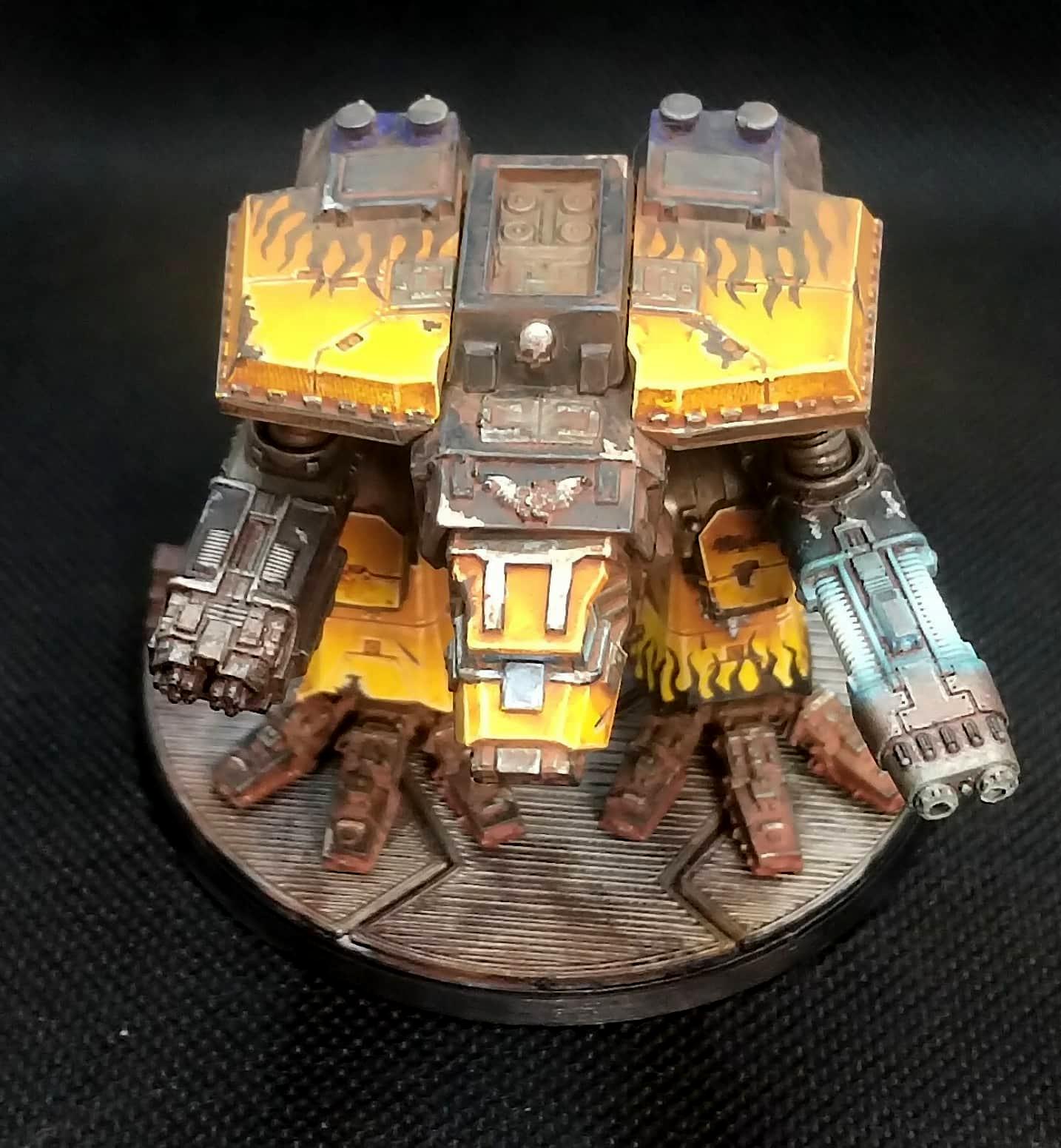 Adeptus Titanicus, Iben Faruk, Legio Fureans, Tiger Eyes, Warhound