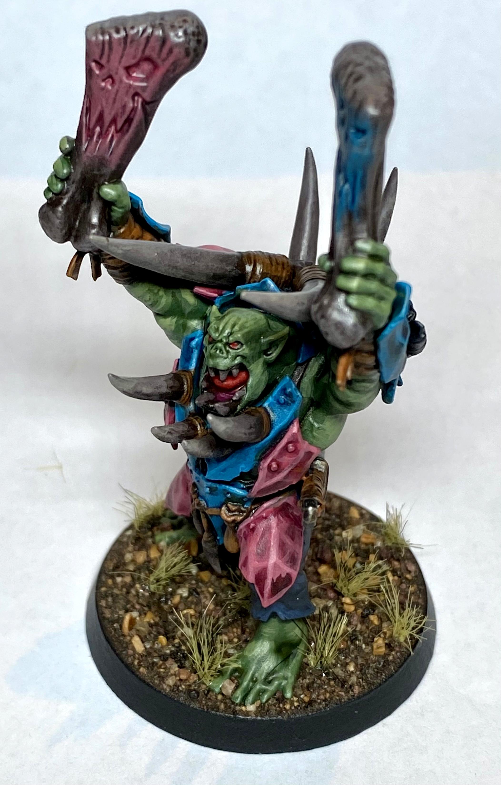 Age Of Sigmar, Bubblegum, Orcs, Orruk Warclans, Warchanter, Warhammer Fantasy