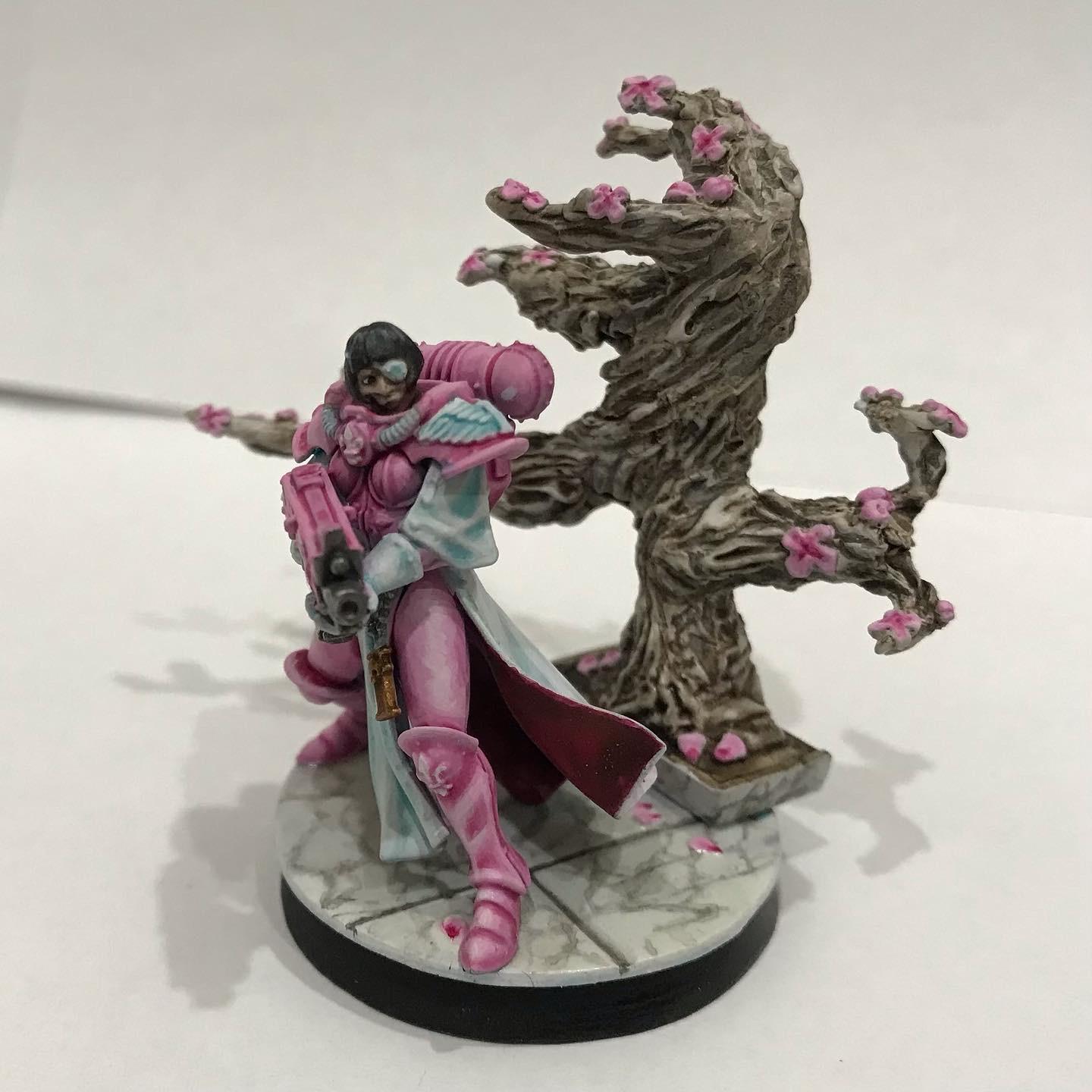 Adeptus Sororitas, Model Of The Month, Order Of Falling Blossoms, Sakura, Sisters Of Battle