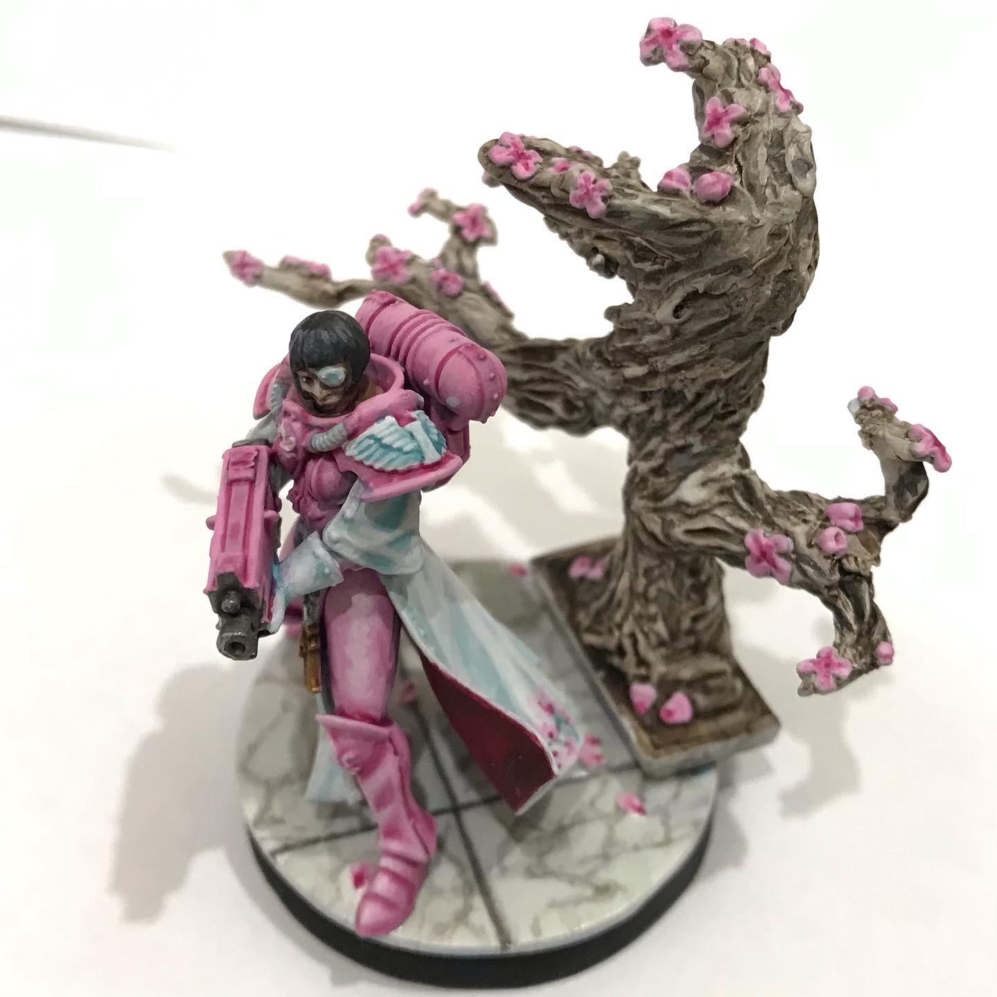Adeptus Sororitas, Model Of The Month, Order Of Falling Blossoms, Sakura, Sisters Of Battle