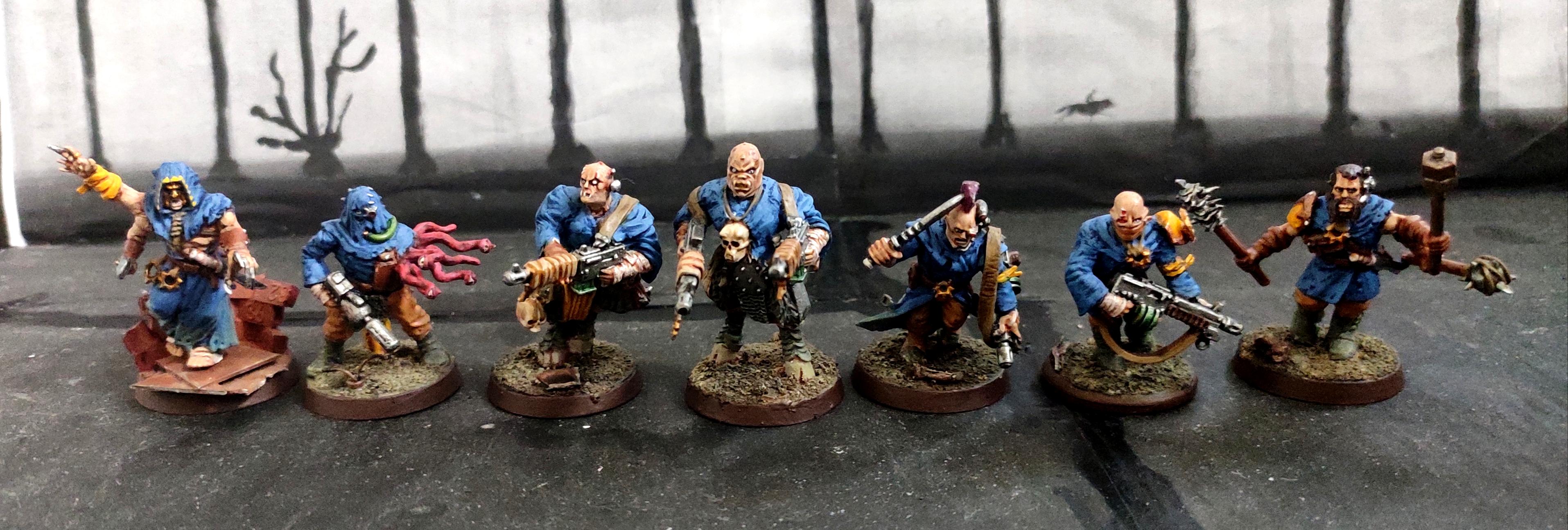 Chaos, Chaos Cultists, Conversion, Cult, Cultists, Dark Vengeance, Heresy, Heretics, Infantry, Kitbash, Lost And The Damned, Mutant, Regiment, Renegade, Sorcerer, Tzaangor, Tzeentch, Warhammer 40,000