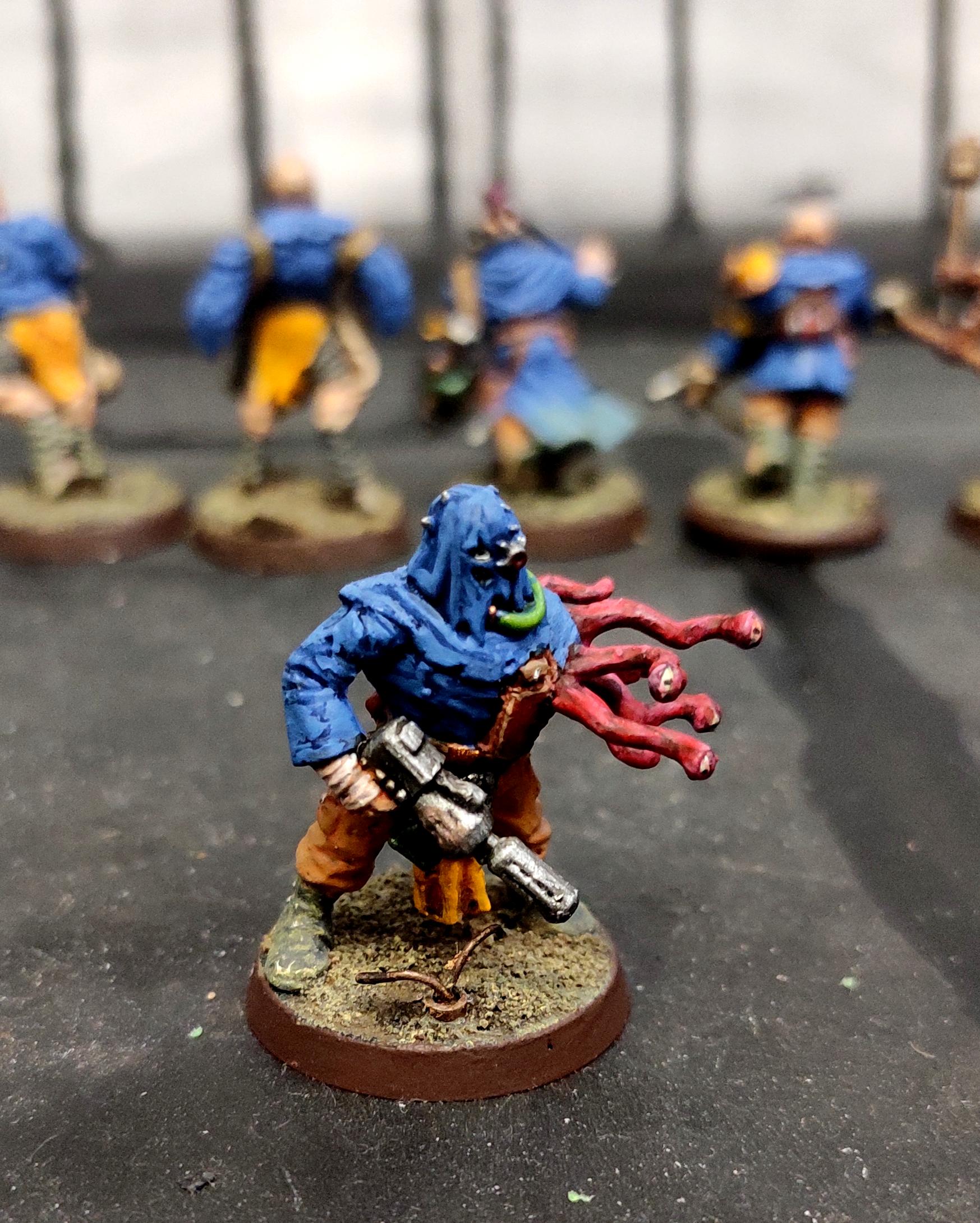 Chaos, Chaos Cultists, Conversion, Cult, Cultists, Dark Vengeance, Heresy, Heretics, Infantry, Kitbash, Lost And The Damned, Mutant, Regiment, Renegade, Tentacles, Tzeentch, Warhammer 40,000
