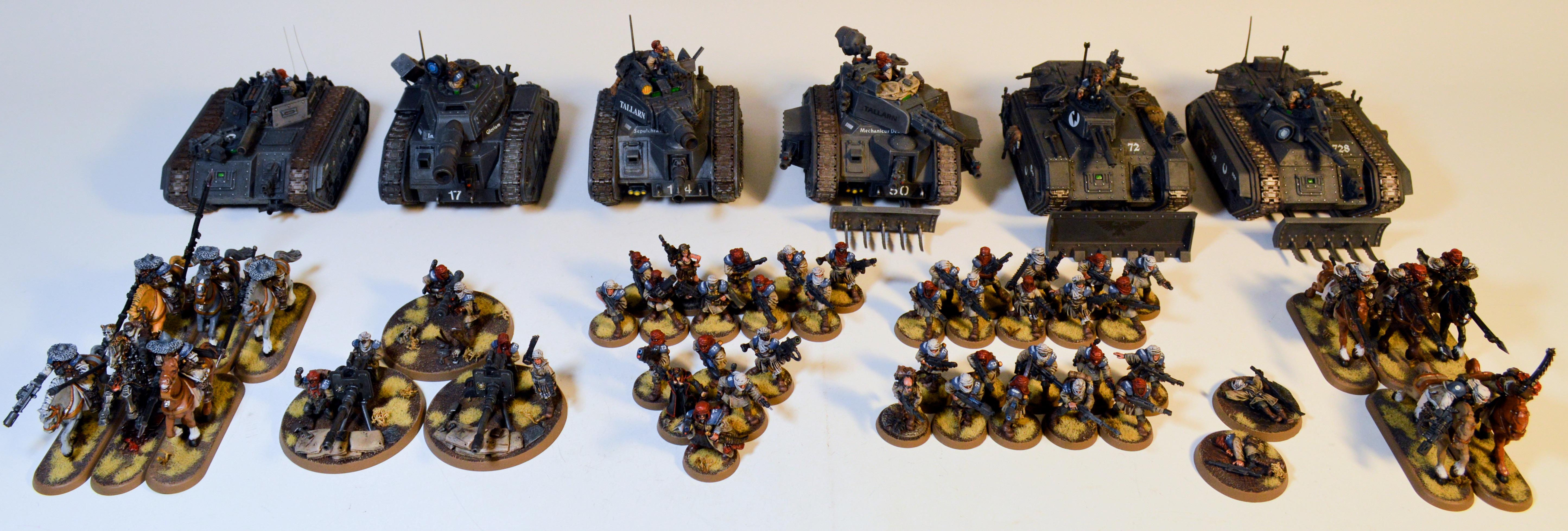 Astra Militarum, Imperial Guard, Tallarn Desert Raiders