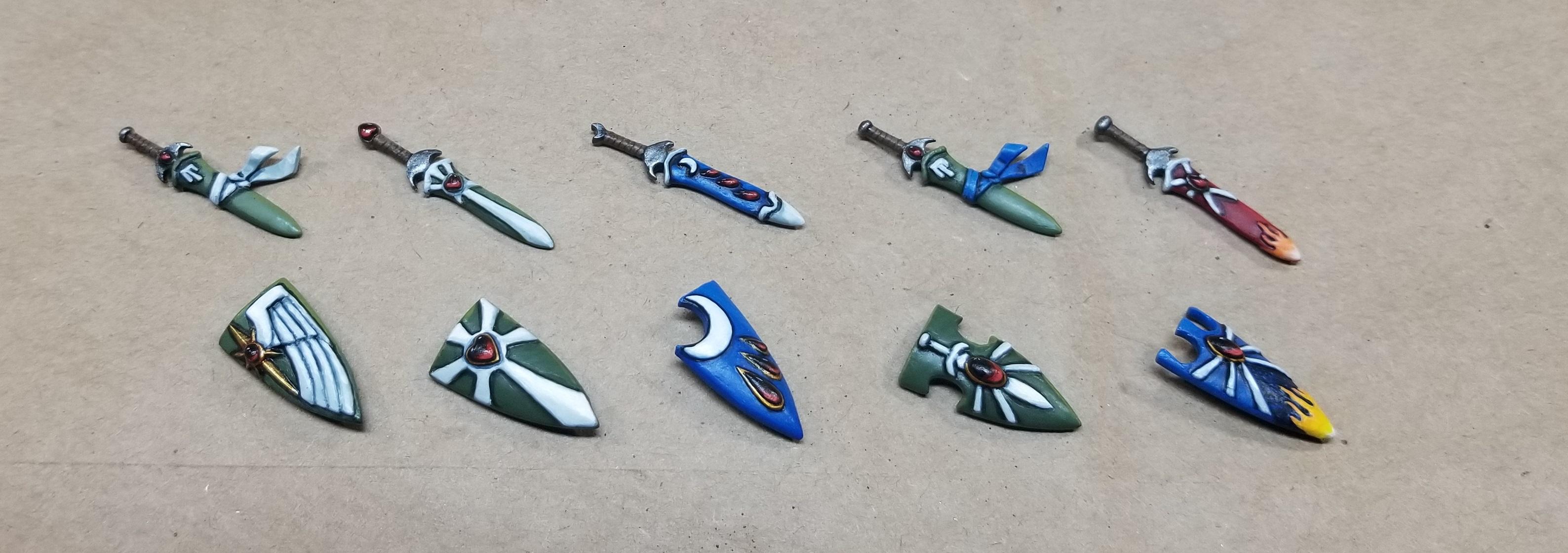 High Elves, Silver Helms, Work In Progress