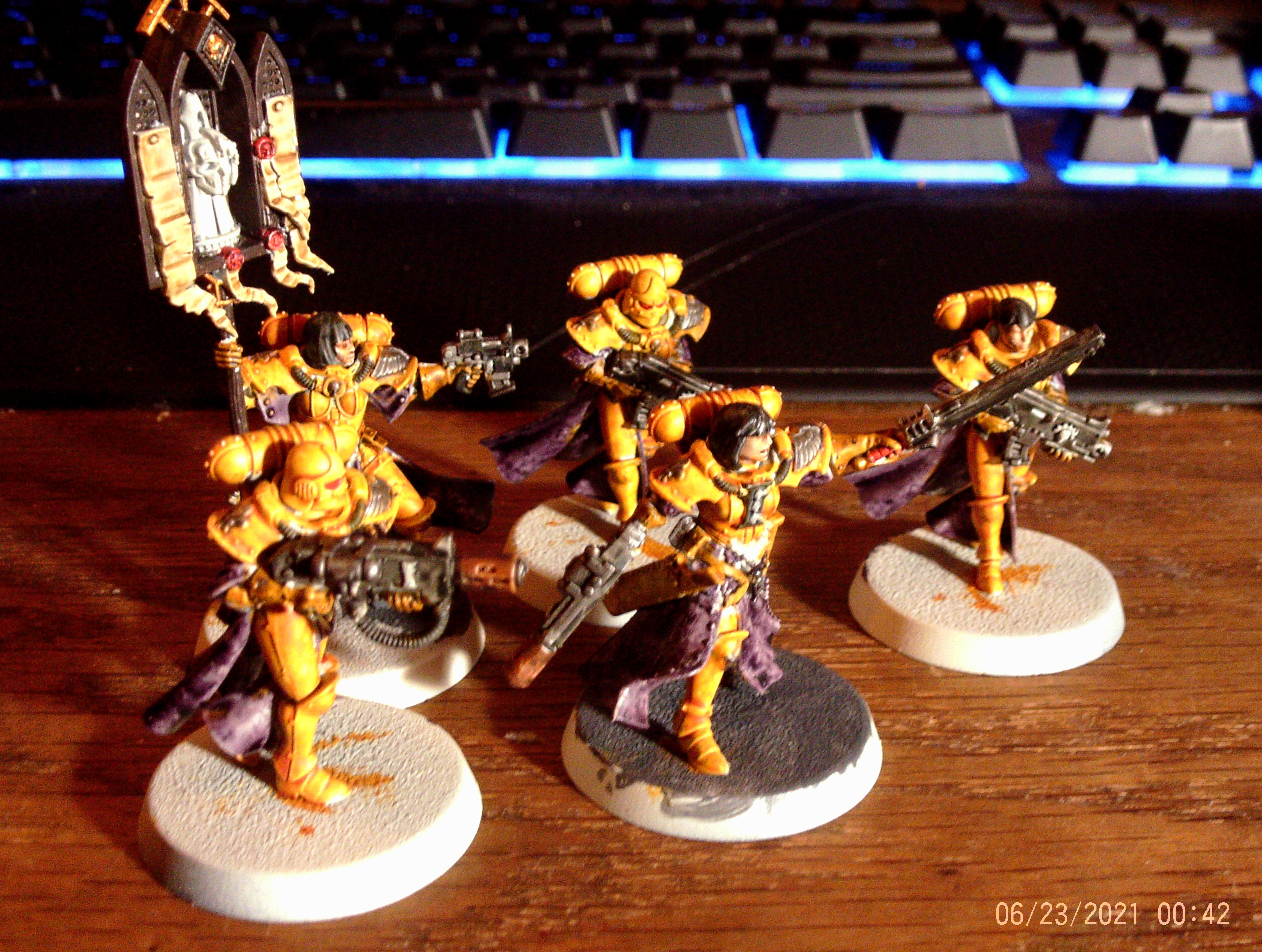 Battle Sisters Batch 1 WIP 3