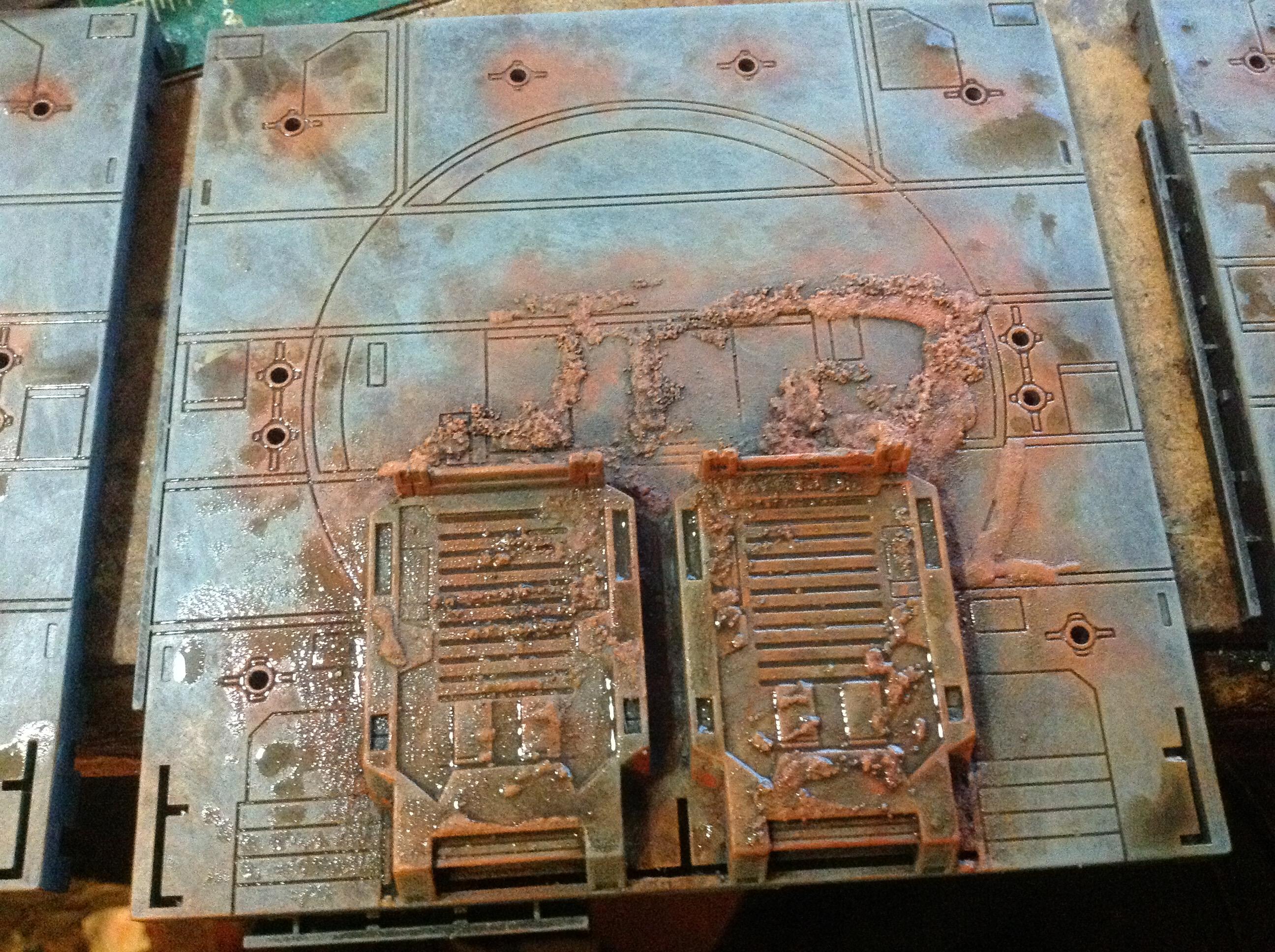 Killteam, Kitbashed, Necromunda, Spacehulk, Terrain, Waaazag, Work In Progress