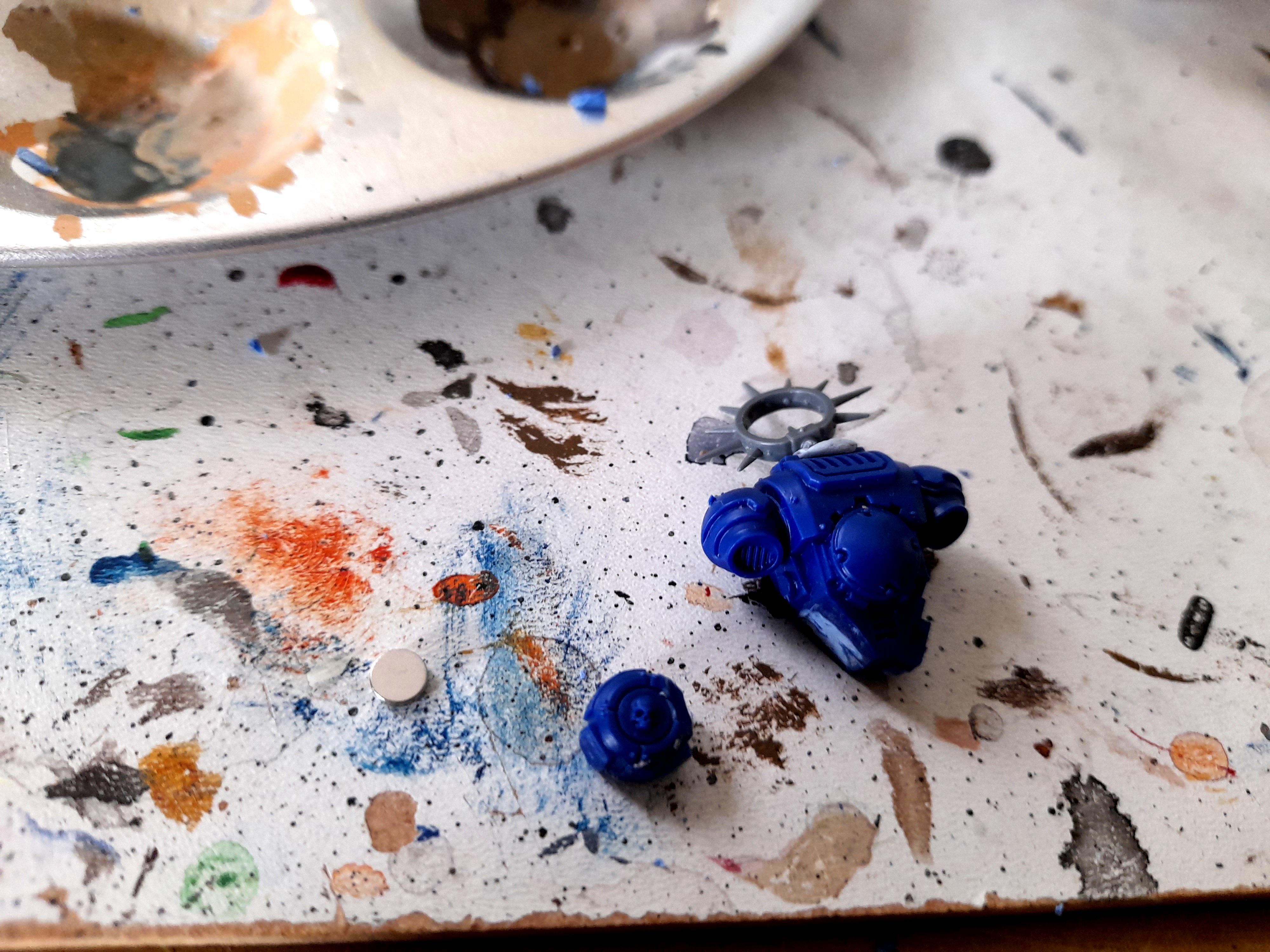 Auto Bolt Rifle, Intercessors, Primaris, Space Marines, Ultramarines