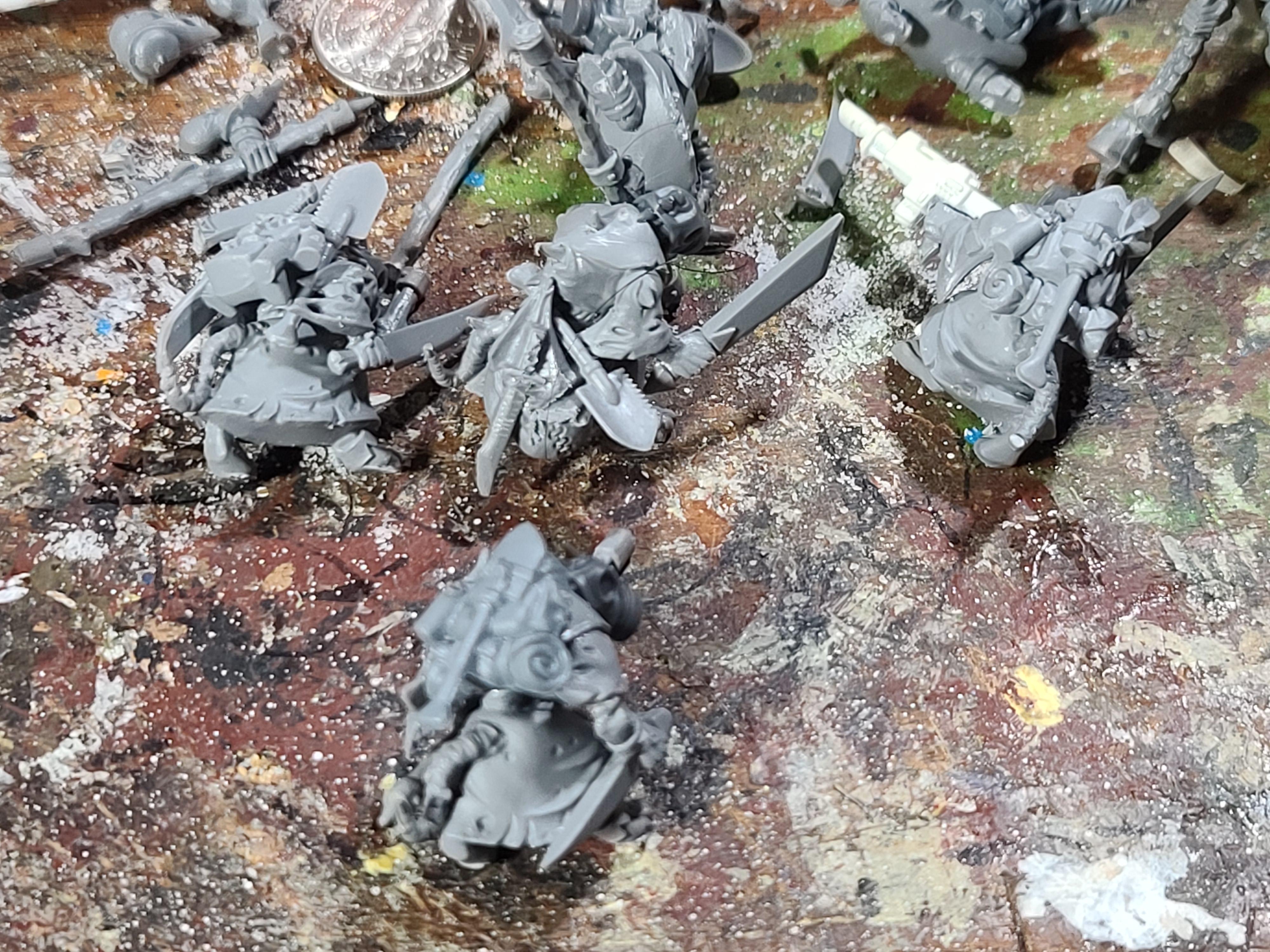 Games Workshop, Imperial Guard, Rat, Ratlings With Gatlings, Warhammer 40,000, Warhammer Fantasy