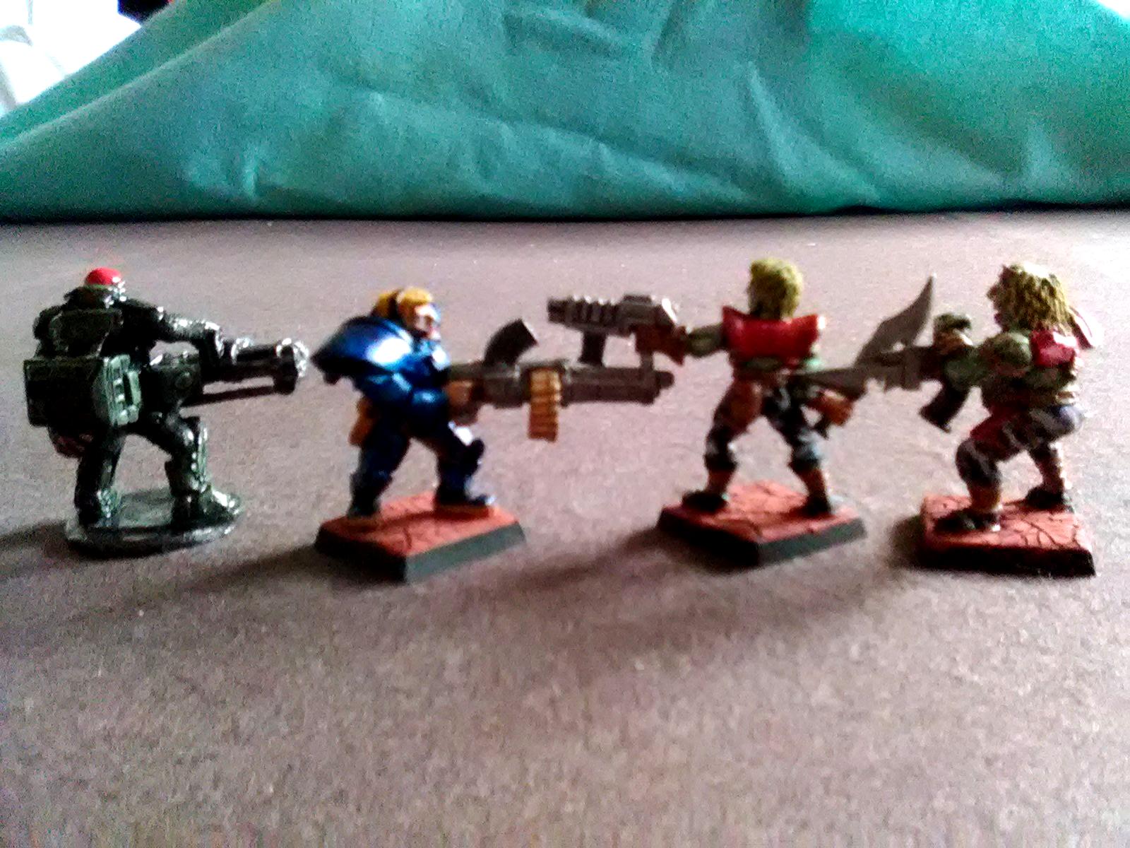 1st Ed.warzone, Reaper Bones, Stargrave
