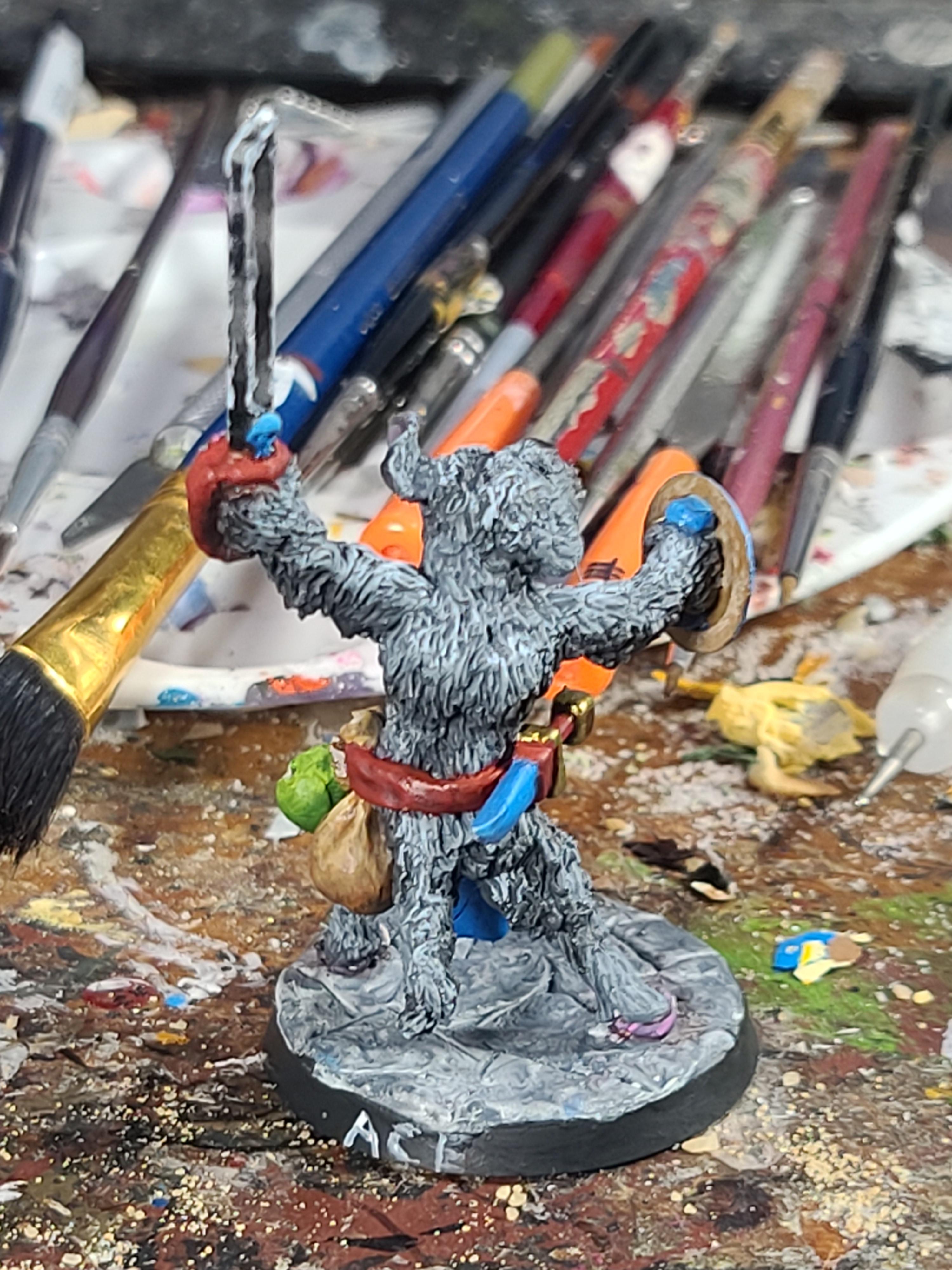 Dog, Greenstuff, Scratch Build, Sculpting