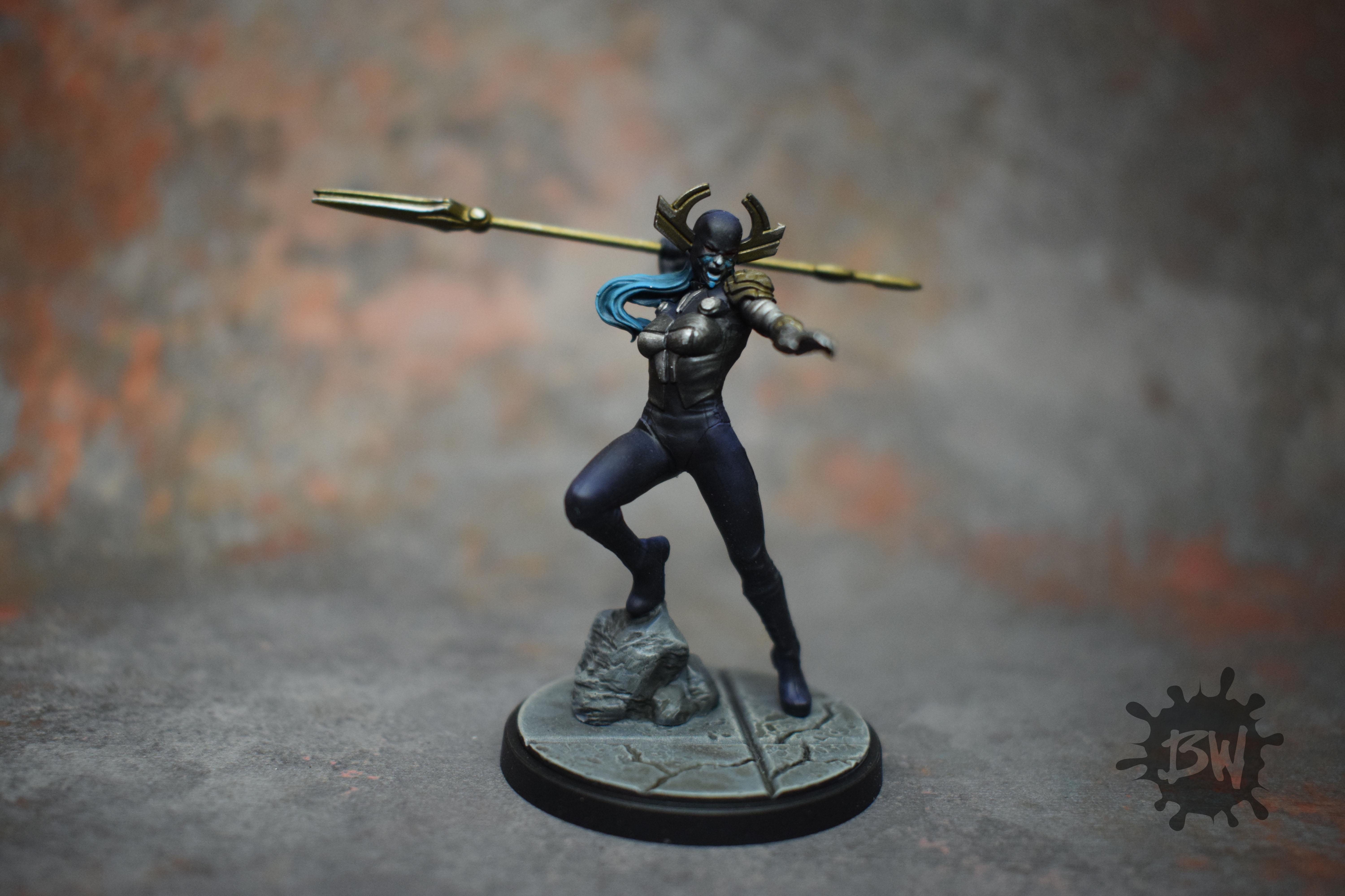 Amg, Atomic Mass Games, Bw, Marvel, Marvel Crisis Protocol, Proxima Midnight