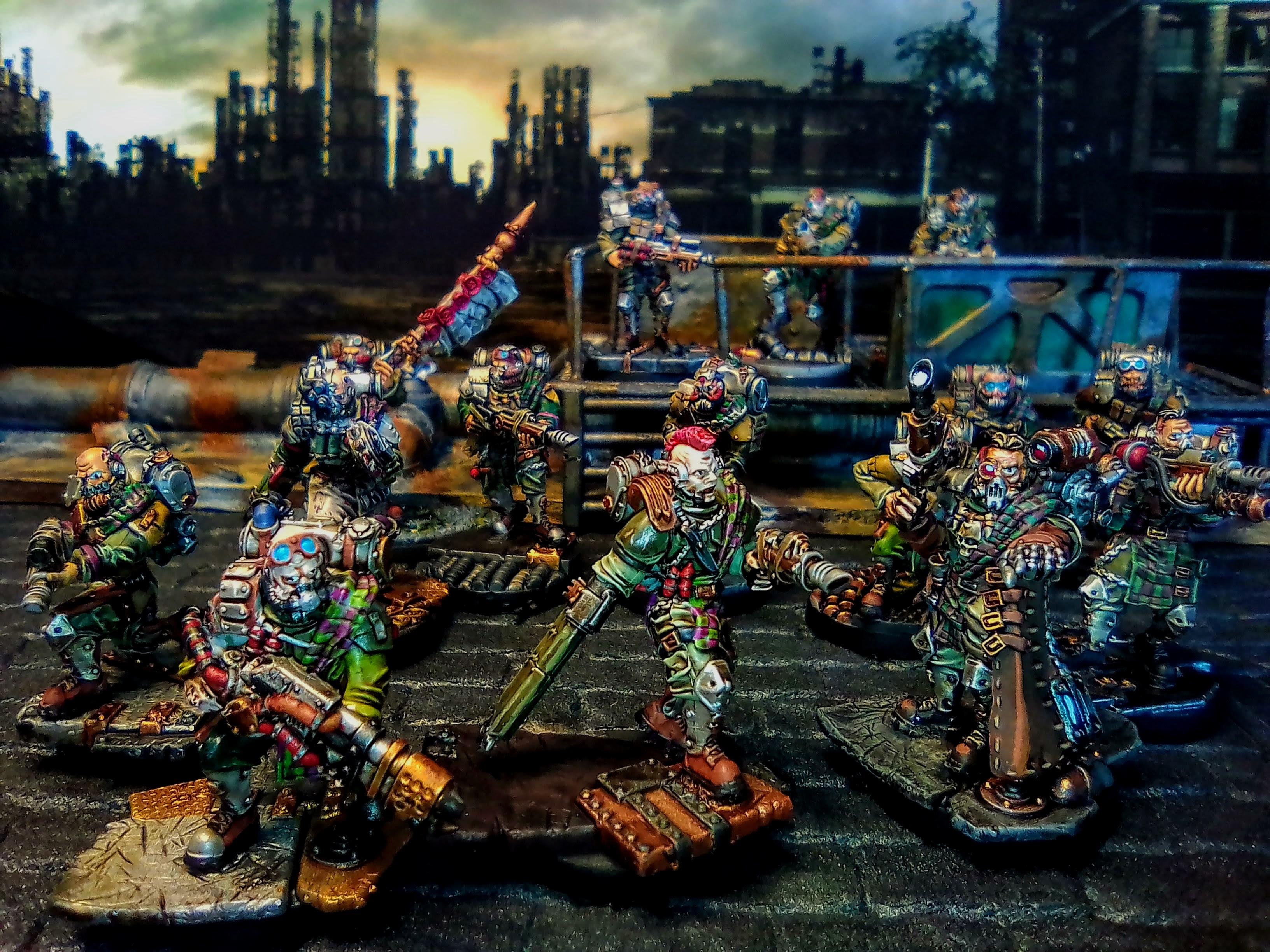 28mm, Grim Skull Miniatures, Proxy, Warhammer 40,000