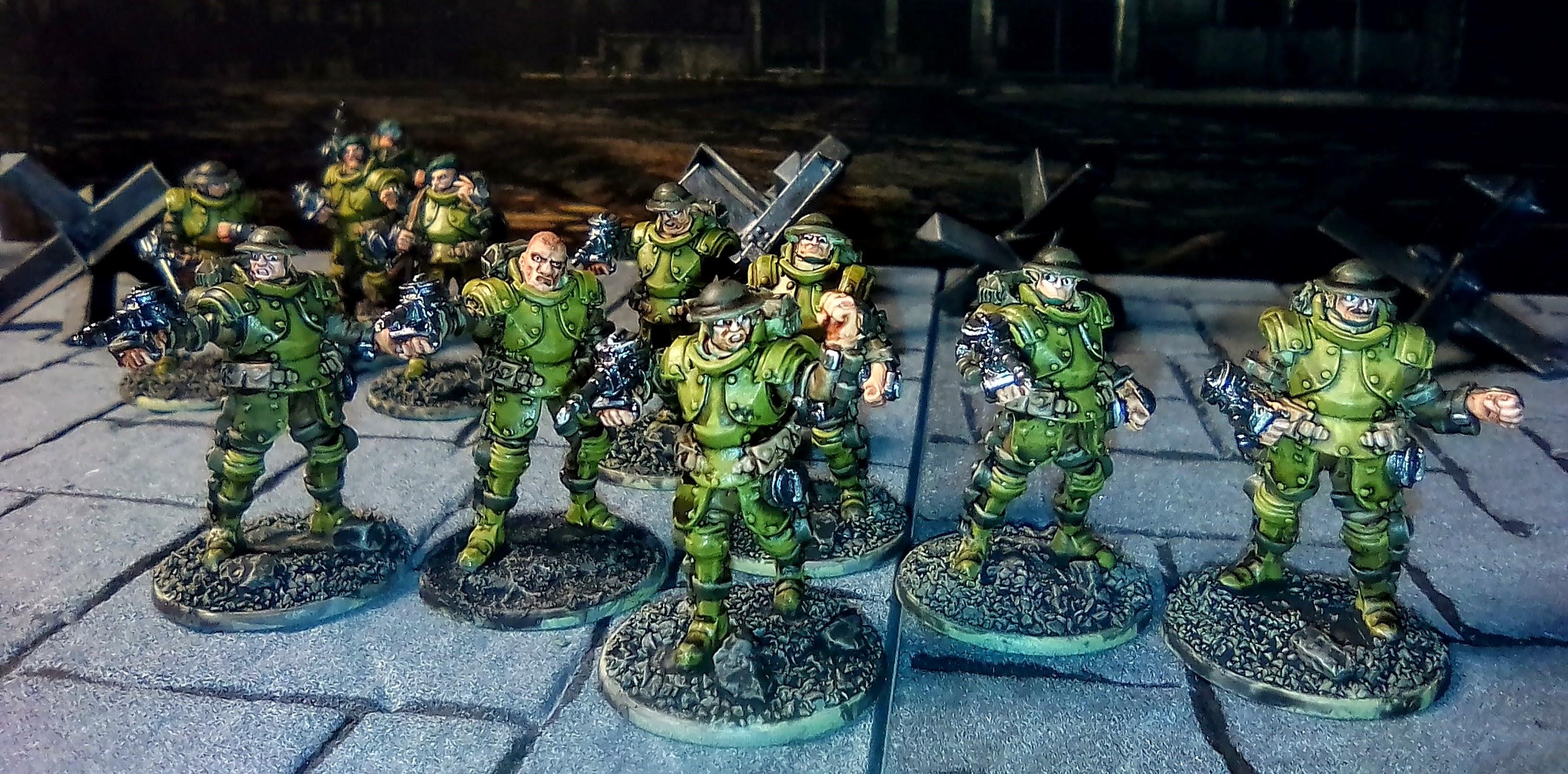 28mm, Konflict 47, British Galahad Armoured Infantry