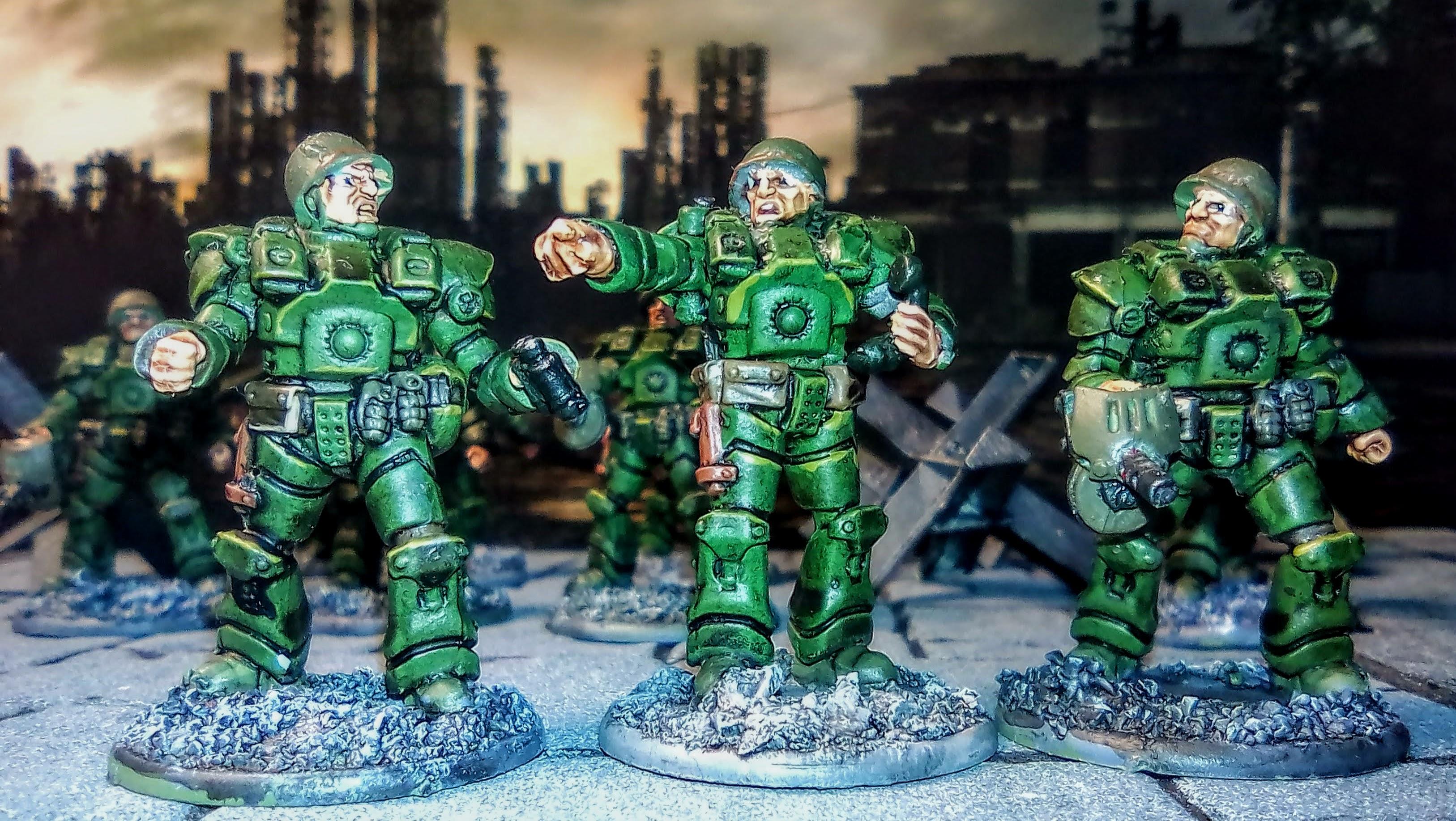 28mm, Konflict 47, US Armoured Officer