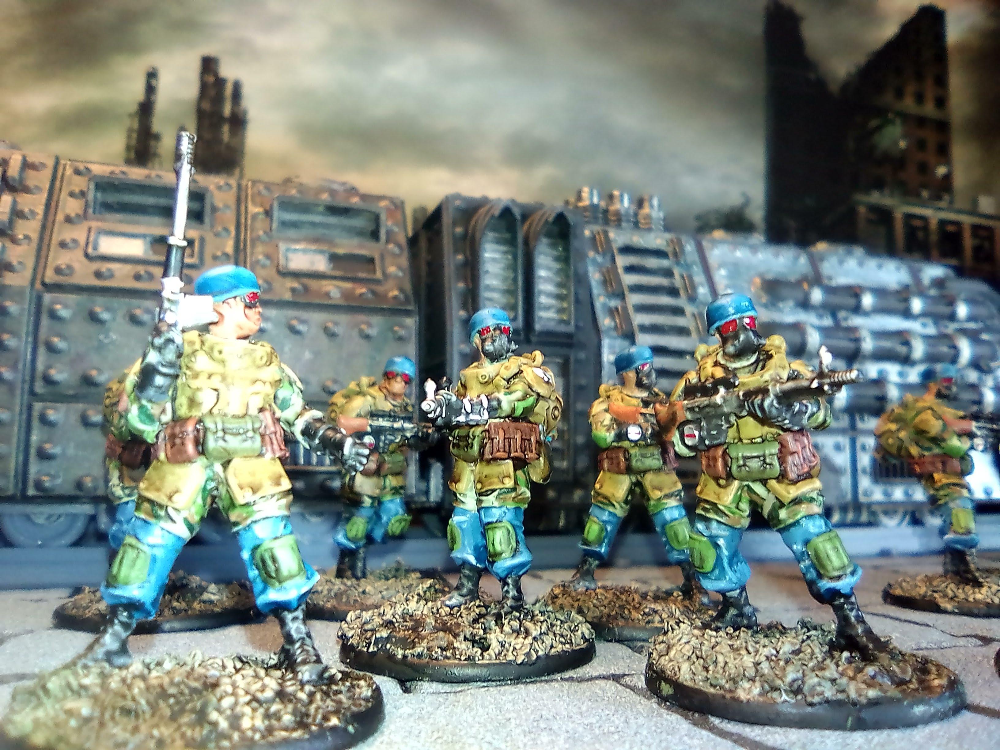 28mm, Fallschirmjaeger, Konflict 47, Paratroopers