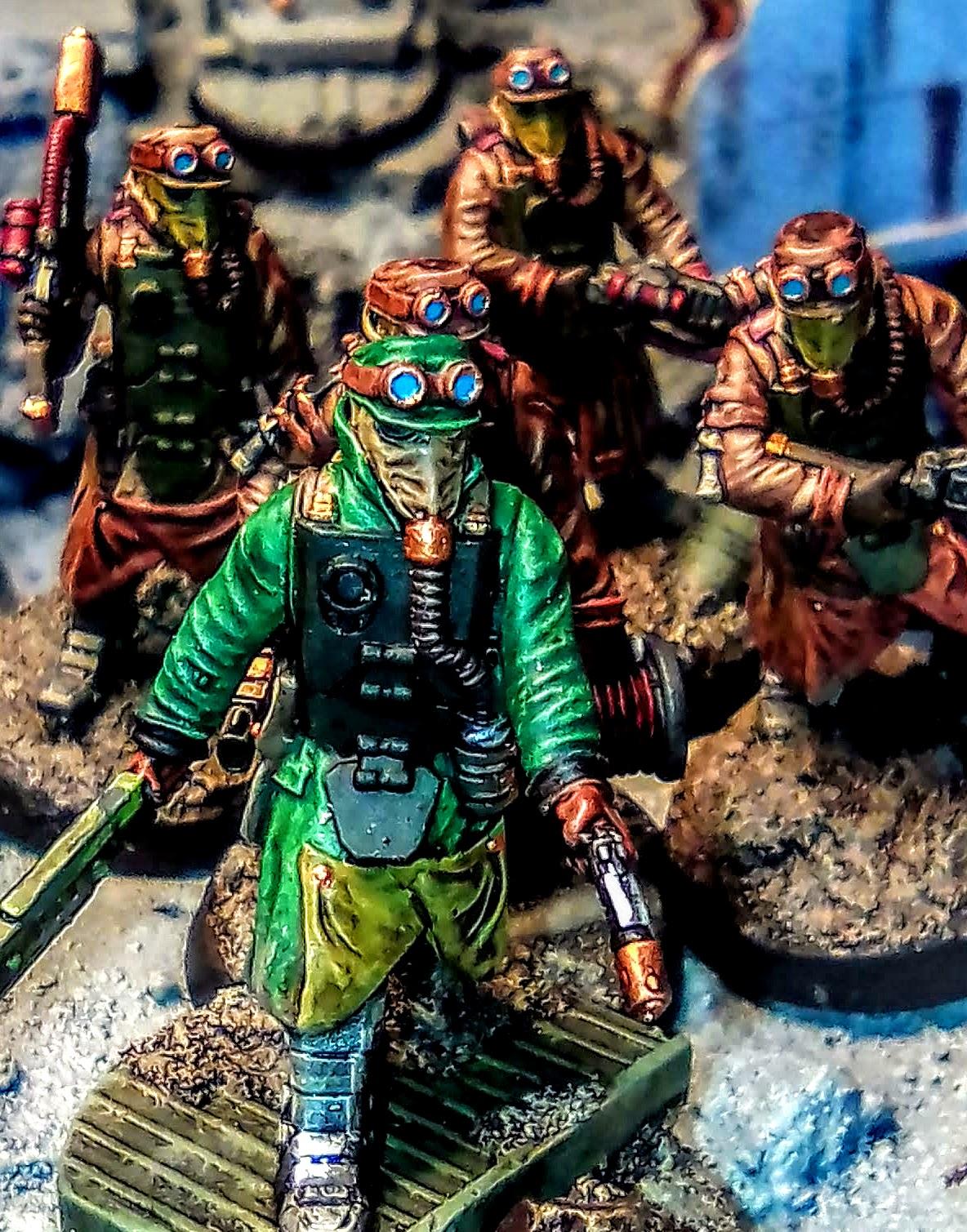 28mm, 3d Printed, Dkk, Grim Skull Miniatures, Imperial Guard Death Korps Army, Proxy, Red Maker, Warhammer 40,000