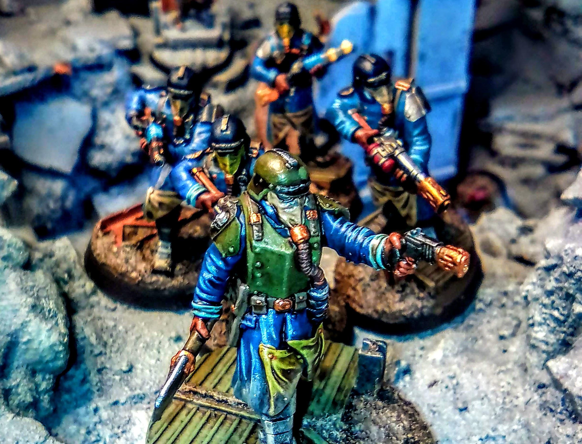 28mm, 3d Printed, Dkk, Grim Skull Miniatures, Imperial Guard Death Korps Army, Proxy, Red Maker, Warhammer 40,000