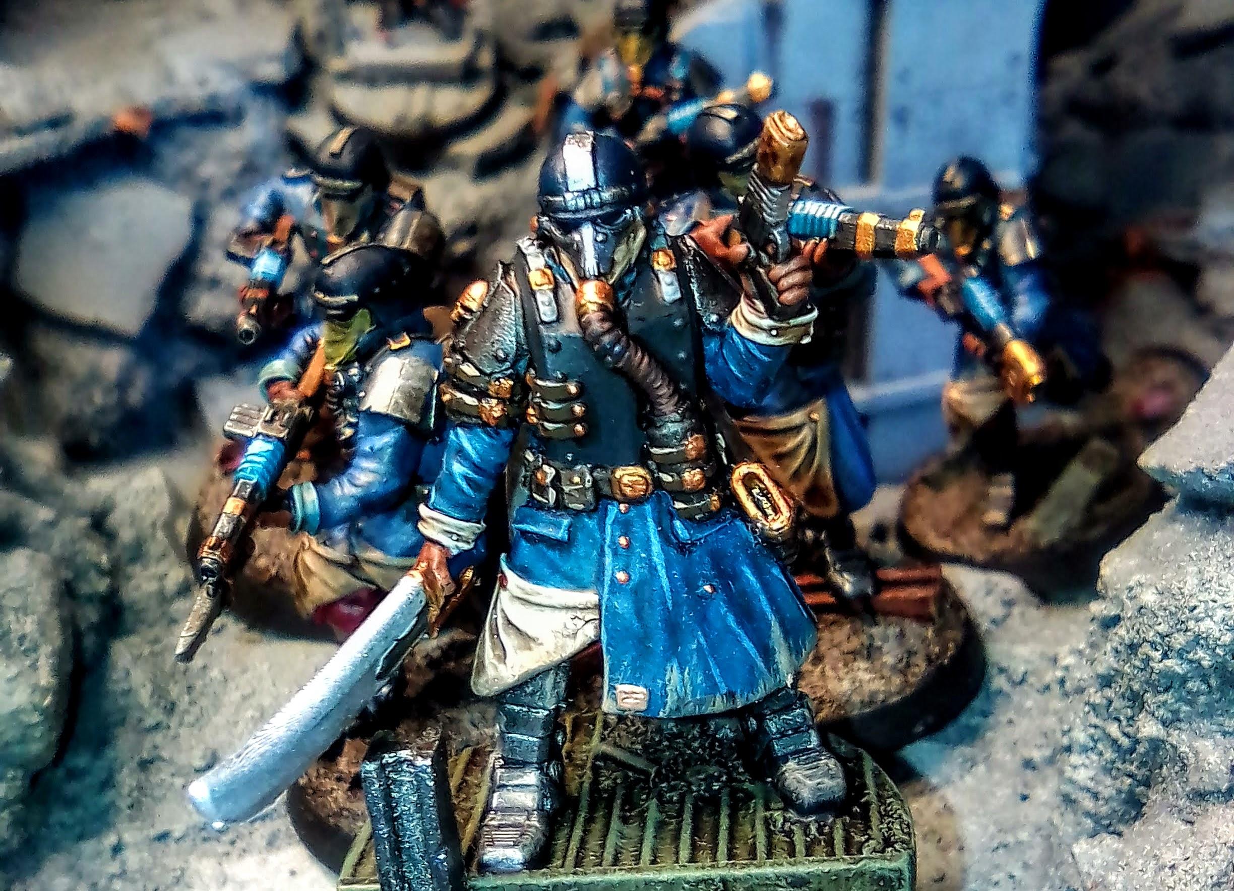 28mm, 3d Printed, Dkk, Grim Skull Miniatures, Imperial Guard Death Korps Army, Proxy, Red Maker, Warhammer 40,000