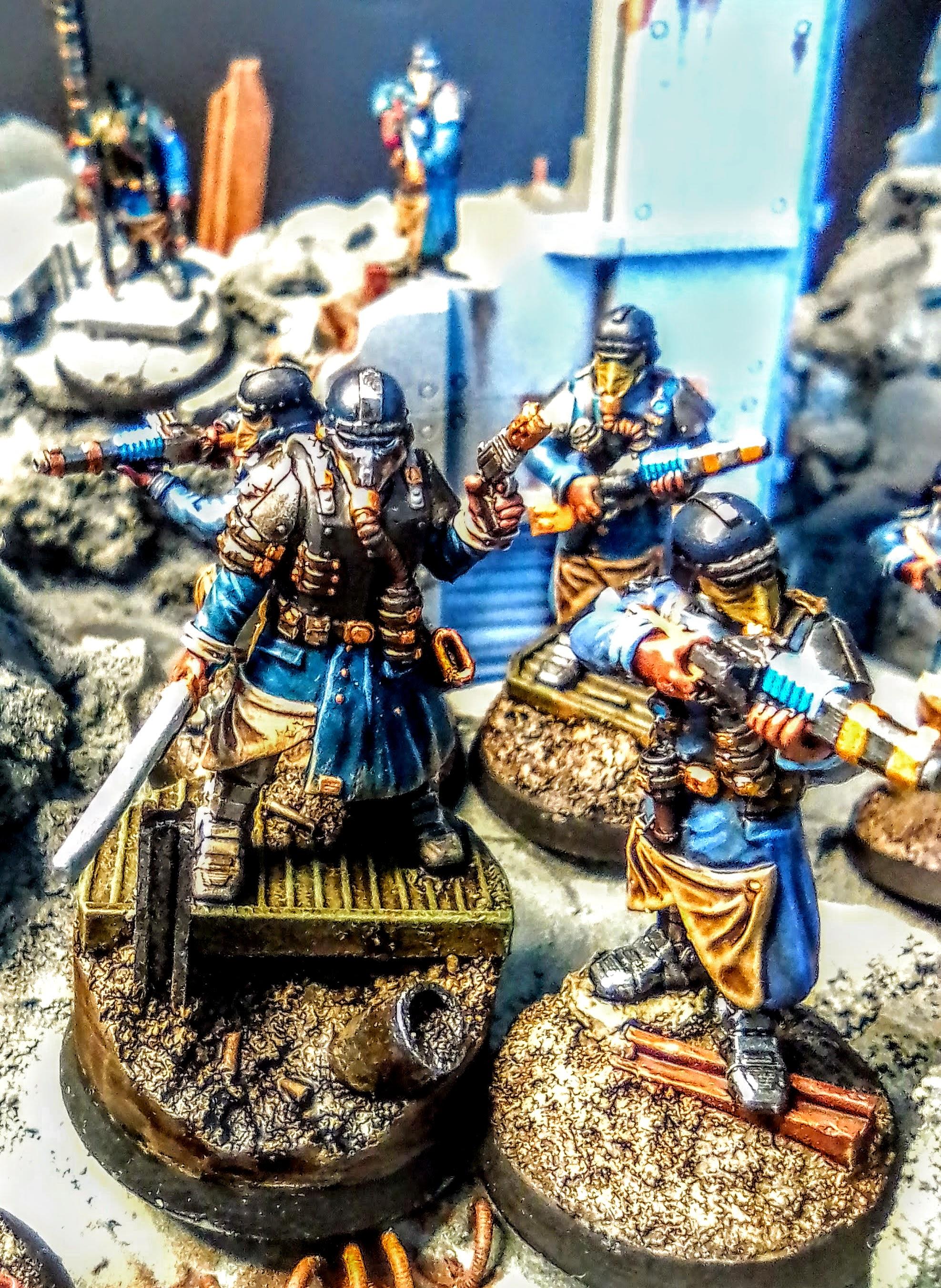 28mm, 3d Printed, Dkk, Grim Skull Miniatures, Imperial Guard Death Korps Army, Proxy, Red Maker, Warhammer 40,000
