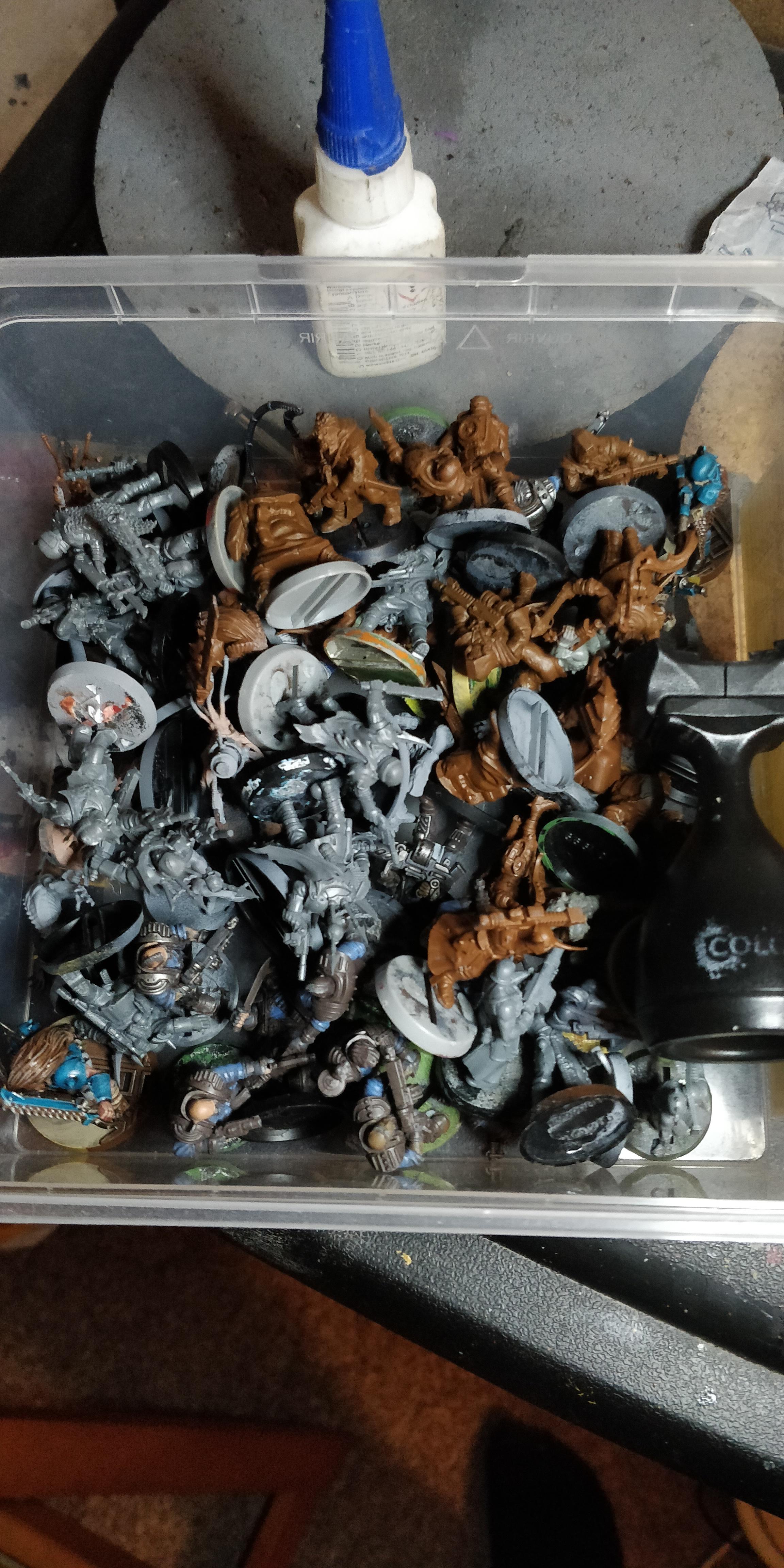 Work In Progress, Painting queue