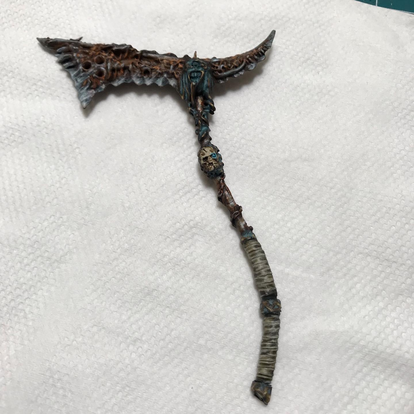 54mm, Chaos Space Marines, Conversion, Daemon Prince, Greenstuff, Inquisitor, Metal Miniatures, Nugle Conversion, Nurgle, Warhammer 40,000