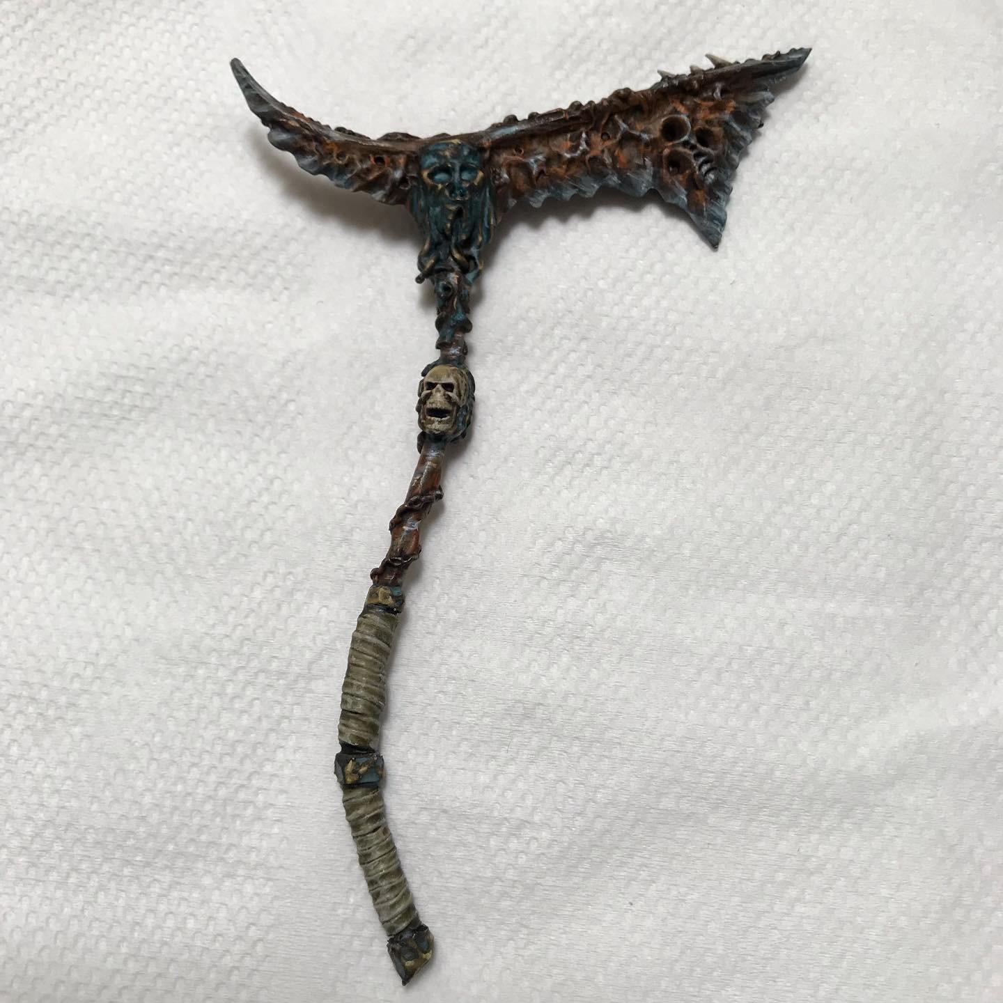 54mm, Chaos Space Marines, Conversion, Daemon Prince, Greenstuff, Inquisitor, Metal Miniatures, Nugle Conversion, Nurgle, Warhammer 40,000