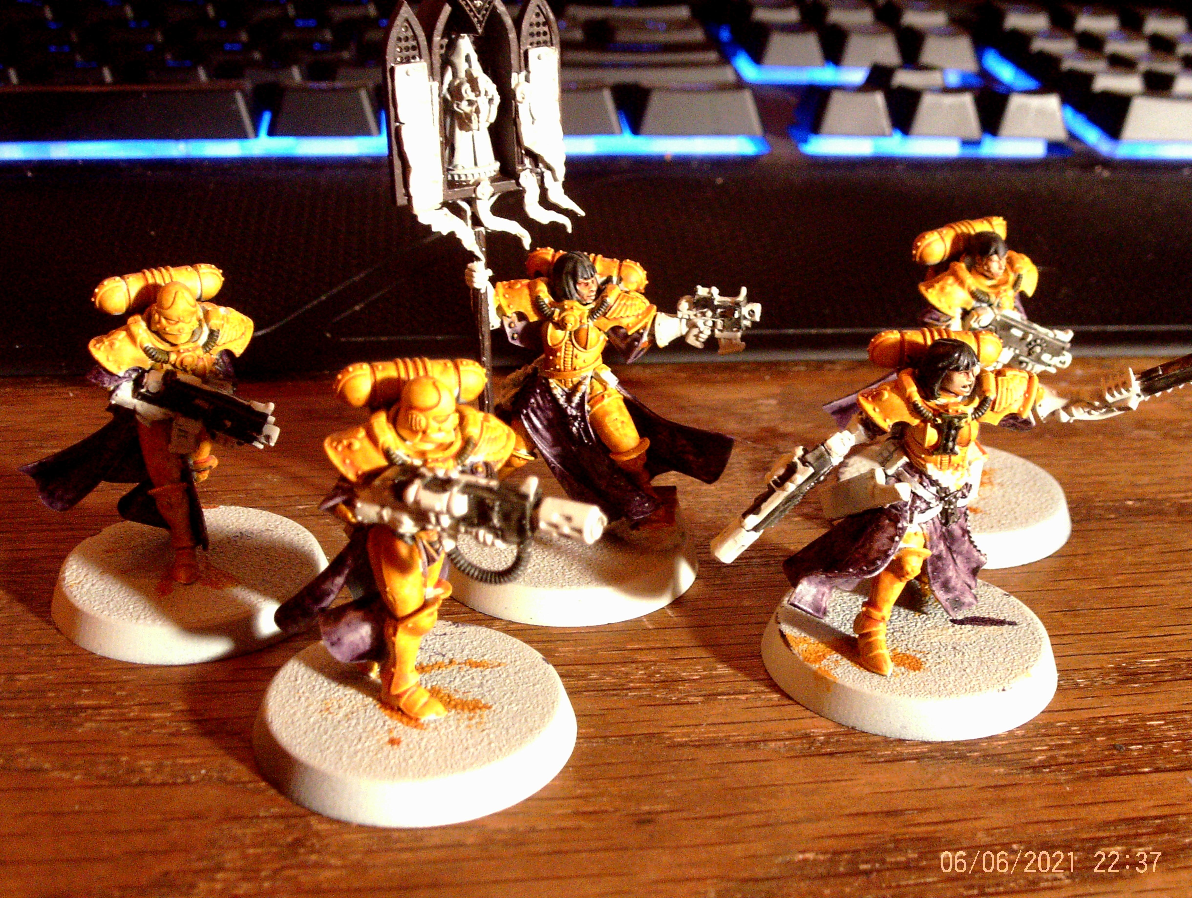 Battle Sisters Batch 1 WIP 1
