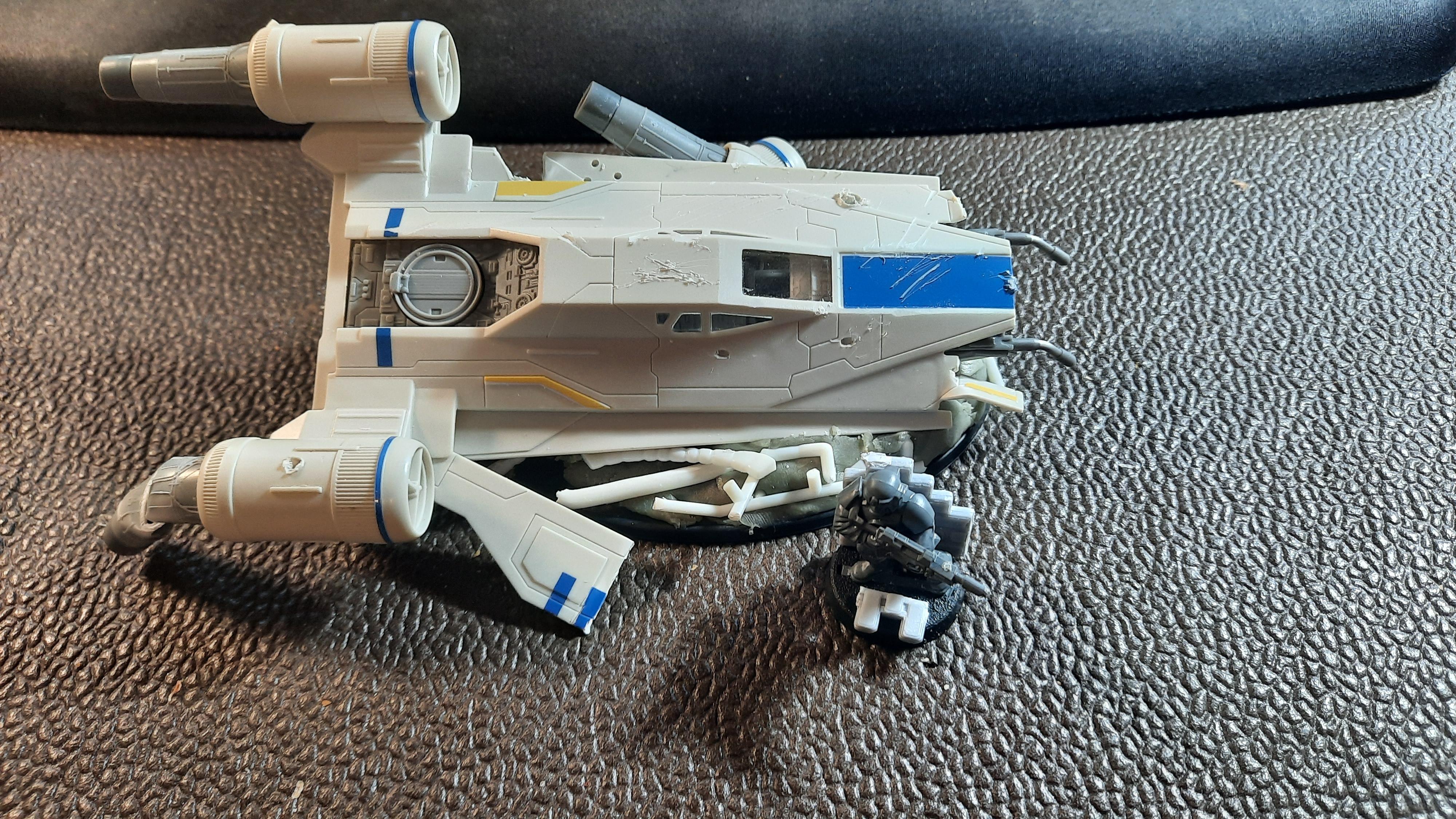 Crash, Flyer, Spaceship, Star Wars, Terrain