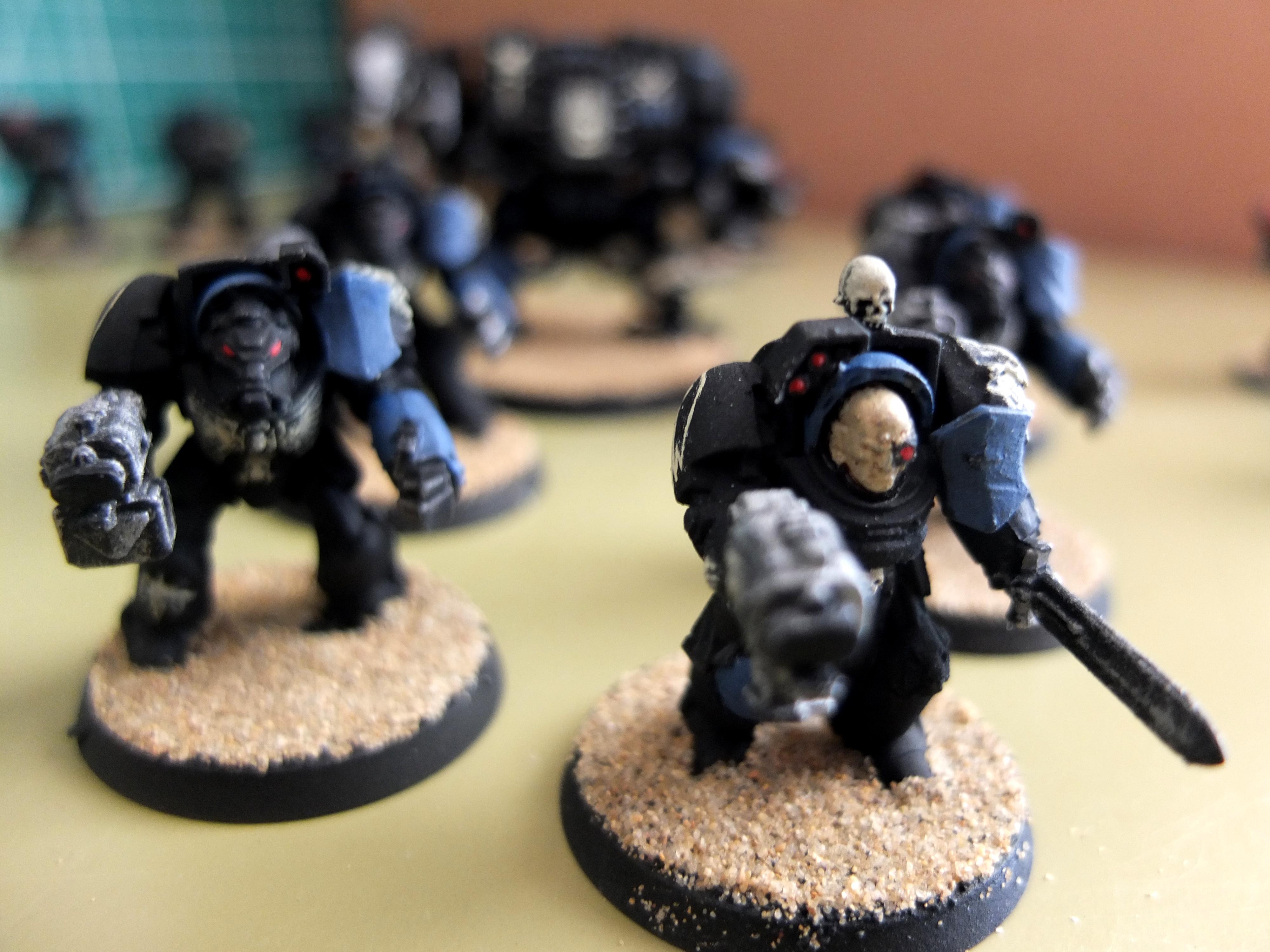Malal, Rebel, Space Marines, Terminator Squad, Warhammer 40,000