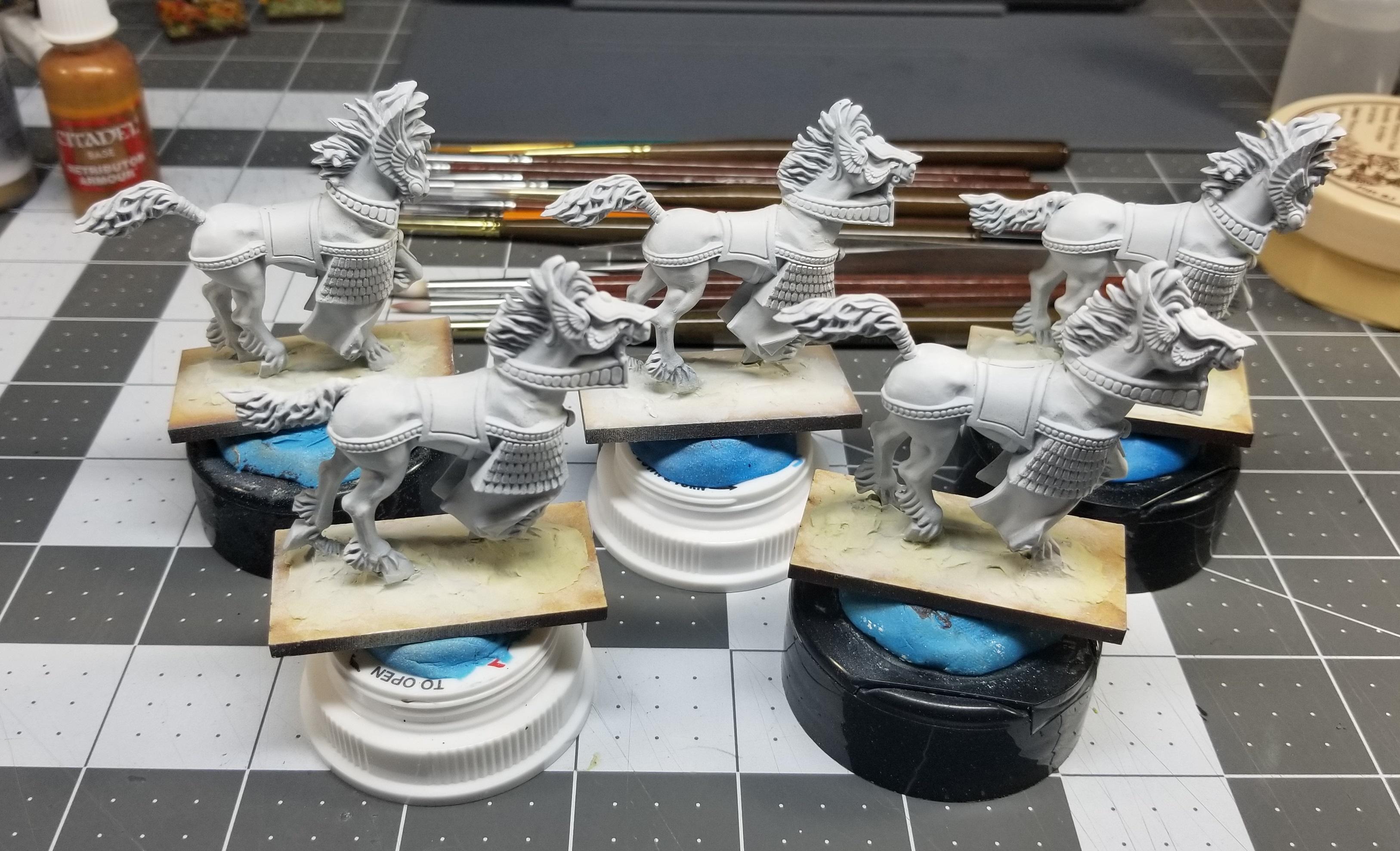 High Elves, Silver Helms, Work In Progress