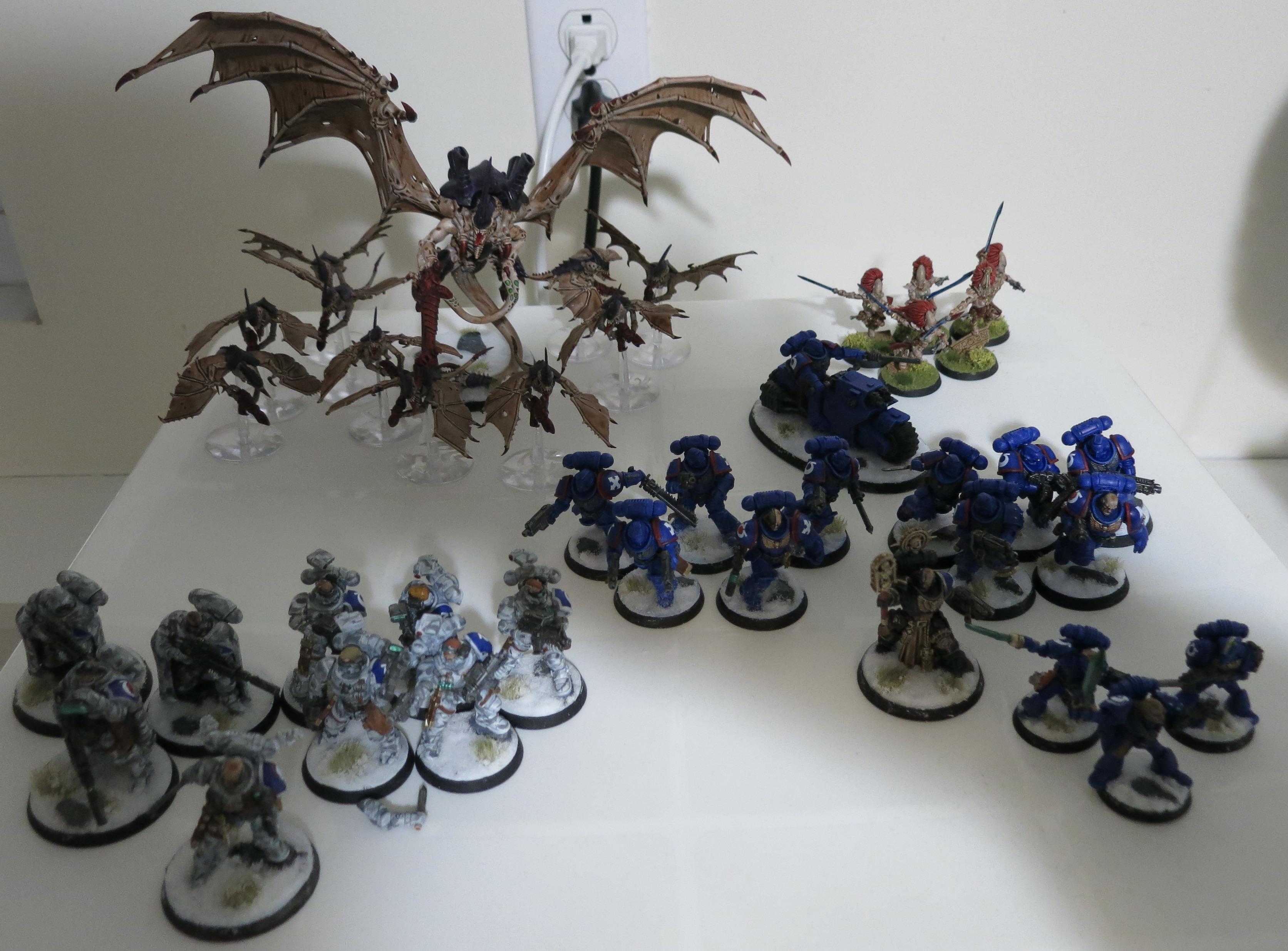 Eldar, Space Marines