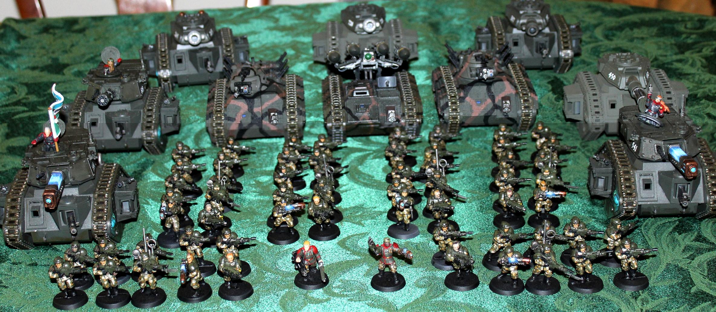 87th, Astra Militarum, Camouflage, Chimera, Deathstalkers, Fedrid, Forest, Guardsmen, Imperial Guard, Infantry, Leman Russ, Manticore, Tank Commander