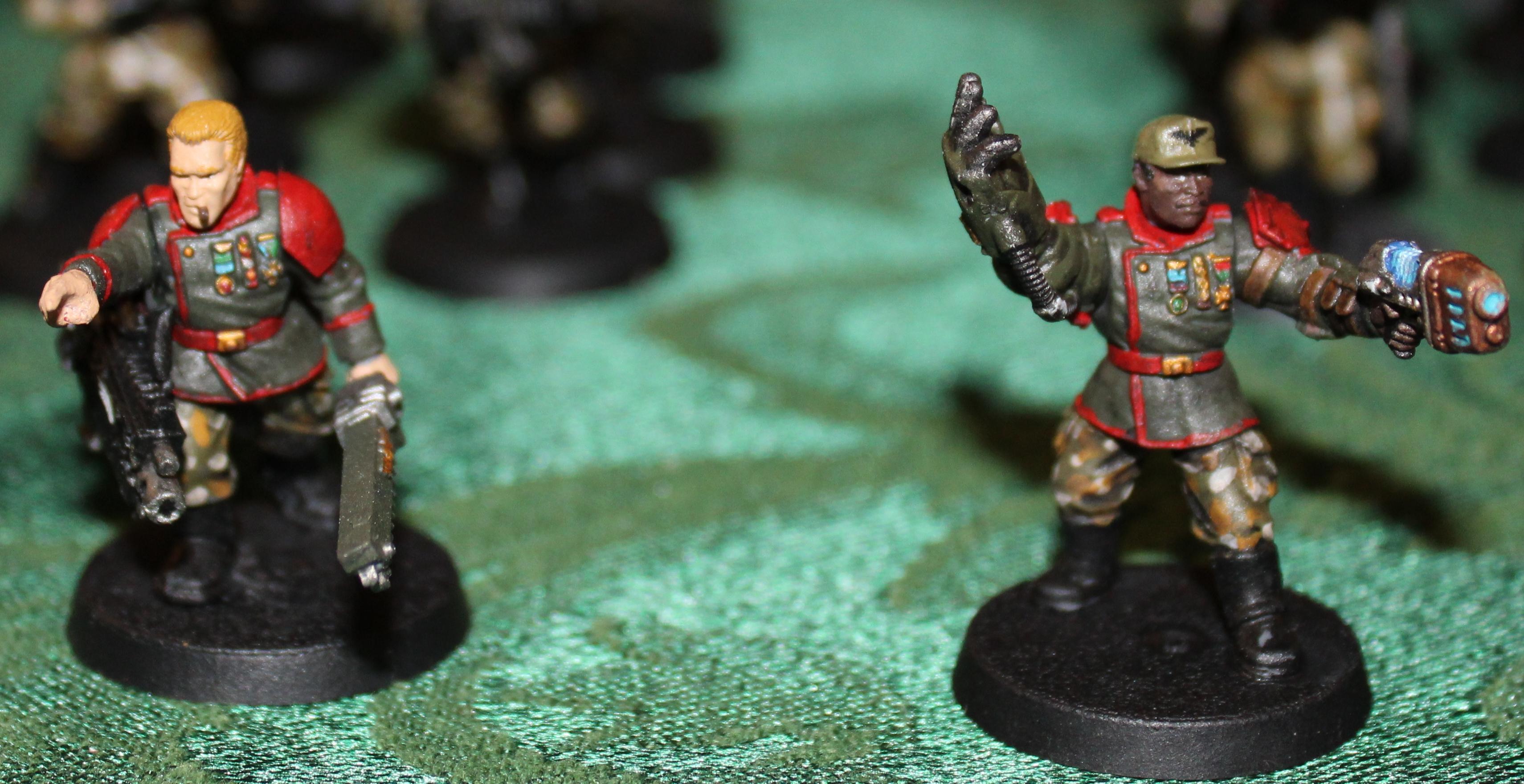 87th, Astra Militarum, Camouflage, Company Commander, Deathstalkers, Dillon, Dutch, Fedrid, Forest, Guardsmen, Imperial Guard, Infantry, Mad Robot Miniatures, Officer, Predator, Stracken