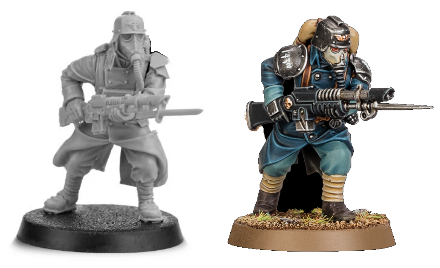 Death Korps of Krieg, Forge World, Plastic, Scale
