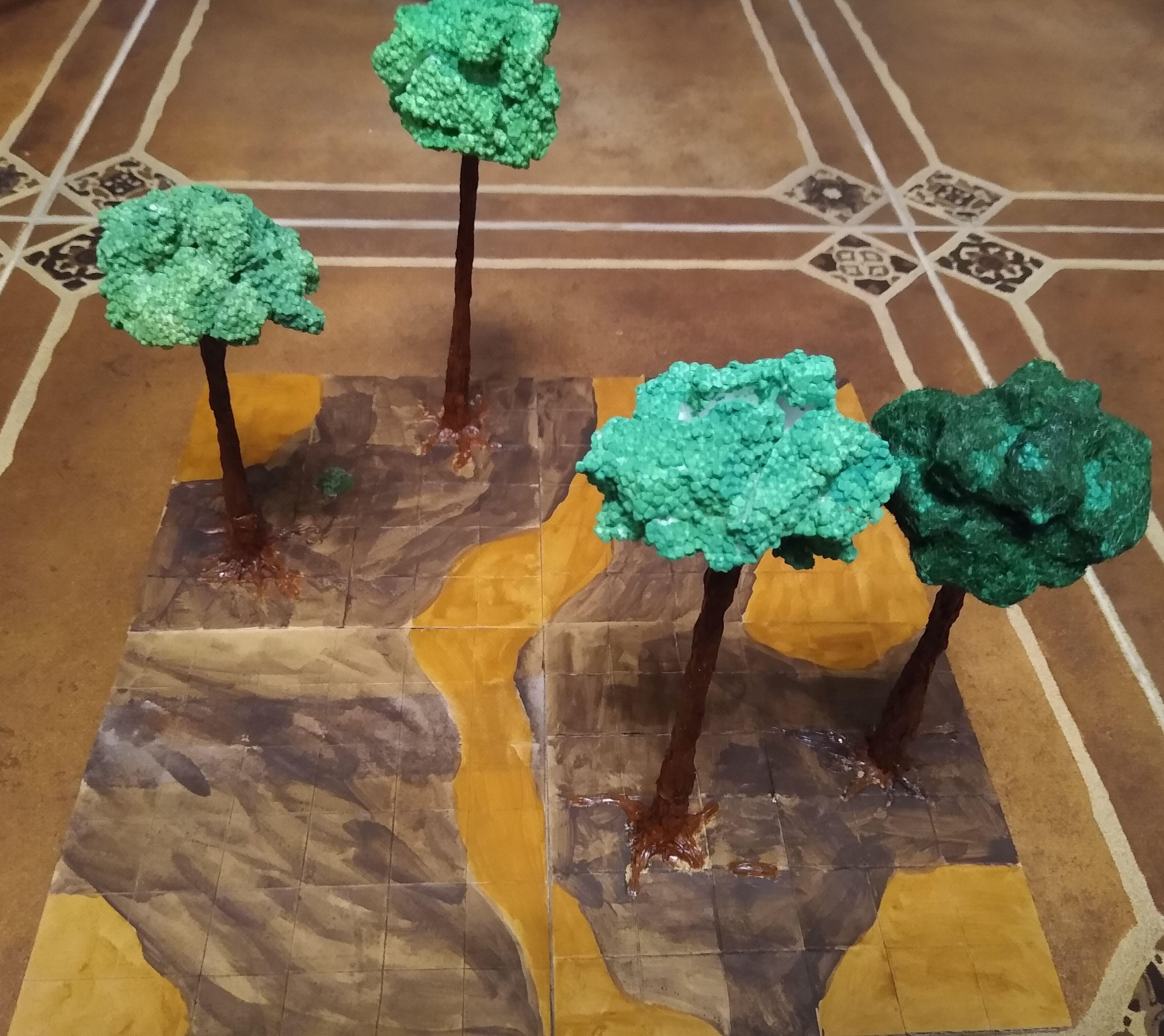 Dragon, Dungeons, Dungeons And Dragons, Faire, Forest, Pudding, Terrain, Tile