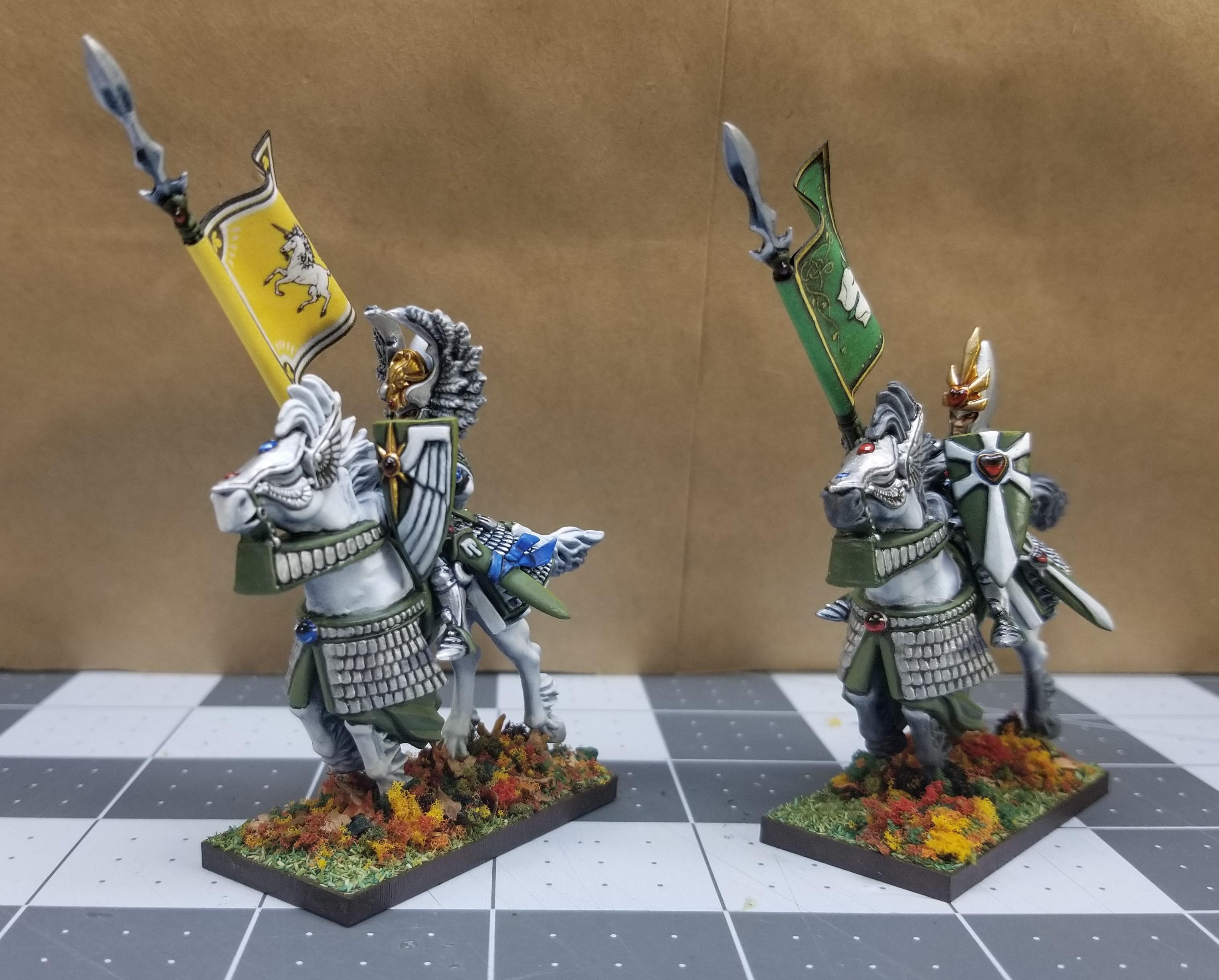 High Elves, Silver Helms, Work In Progress
