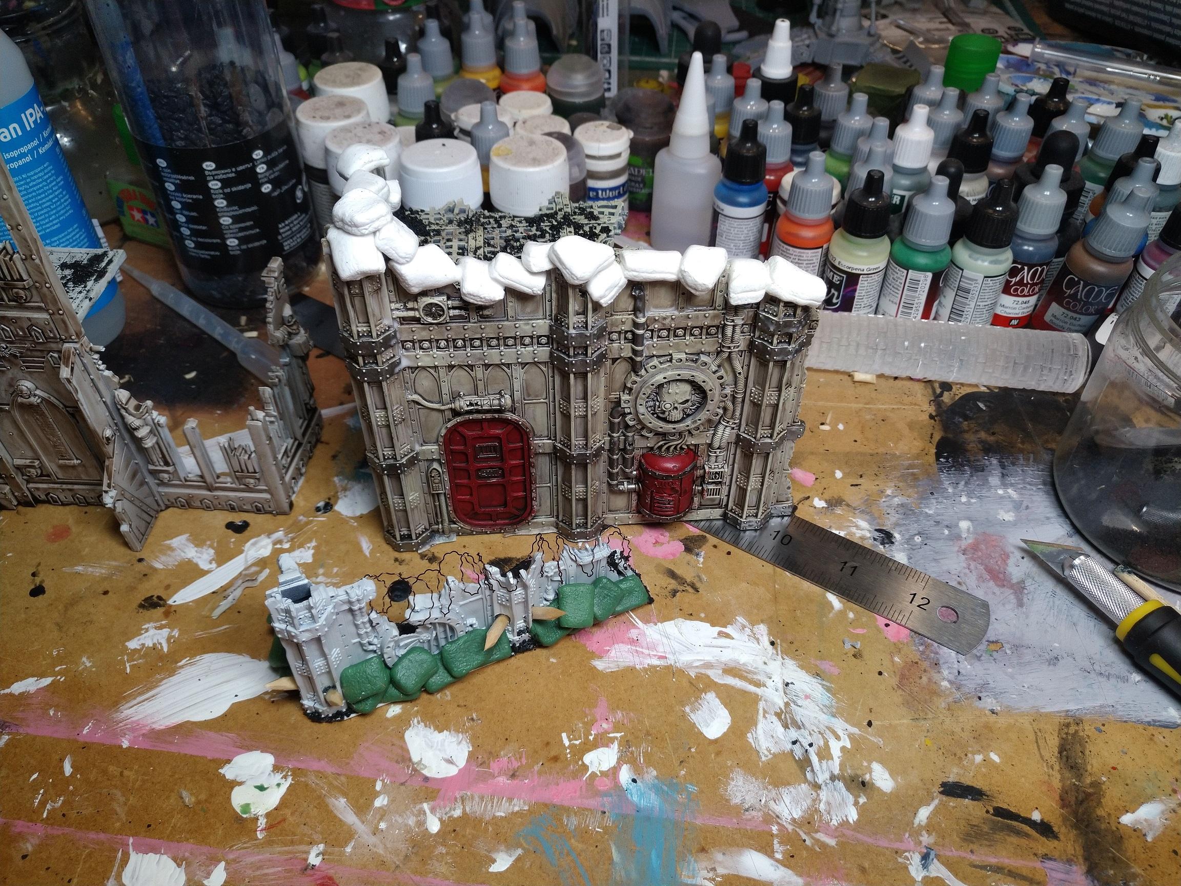 Buildings, Game Table, Gaming, Ruins, Terrain, Warhammer 40,000