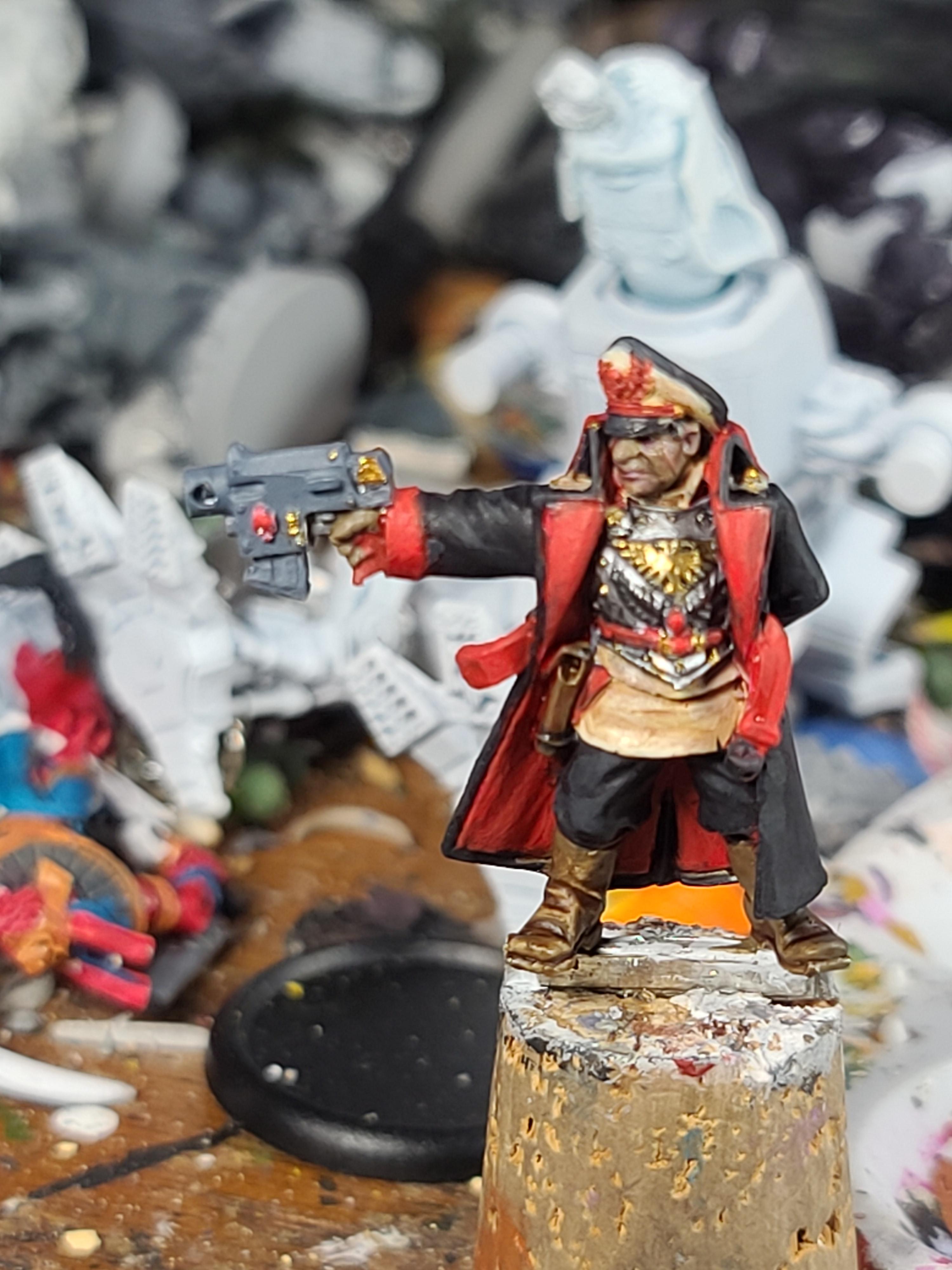 Commissar, Games Workshop, Imperial Guard, Warhammer 40,000, Warhammer Fantasy