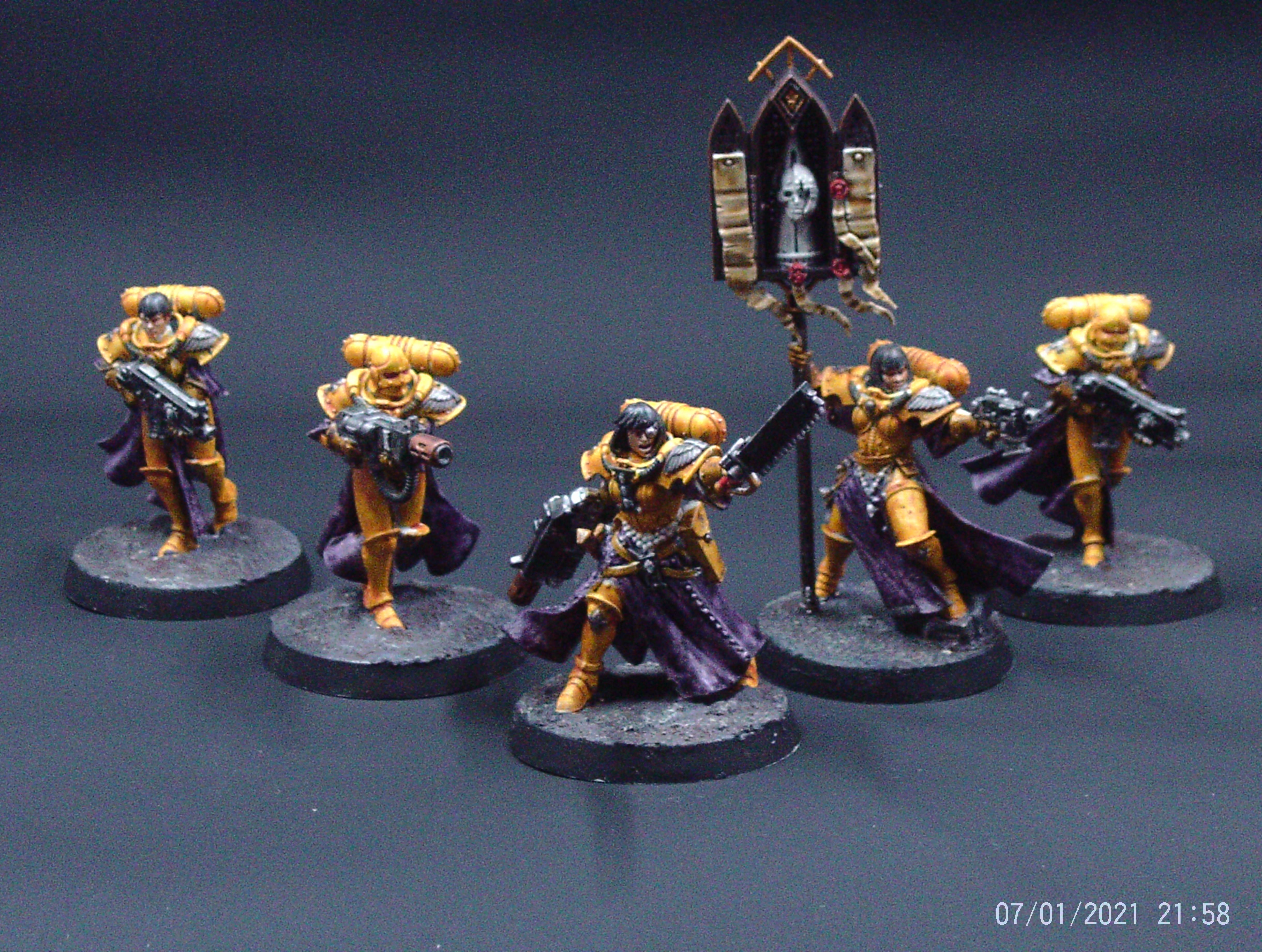 Battle Sisters Batch 1 Front View