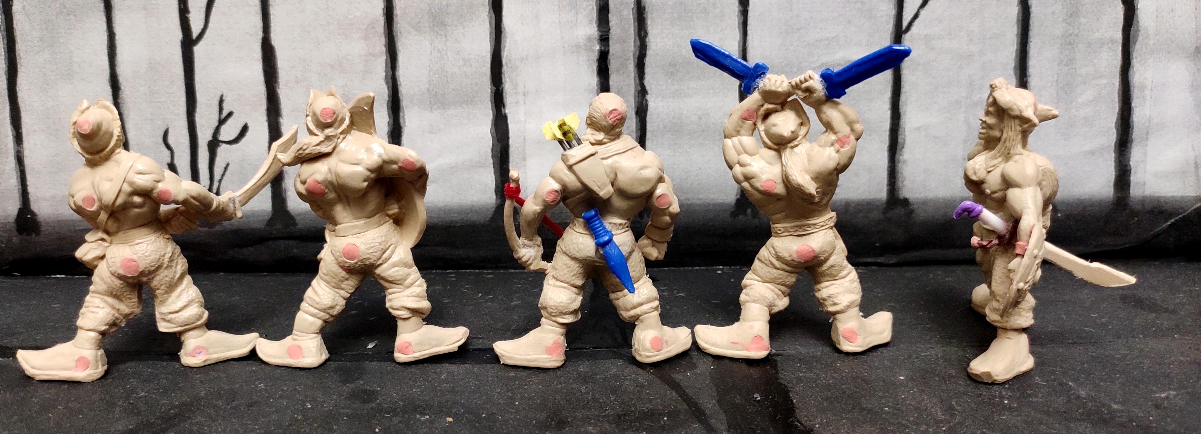 Archers, Barbarians, Conversion, Fantasy Battles, From Russia, Infantry, Nomad, Regiment, Scimitar, Shield, Sword, Technolog, Tehnolog, Warriors, Work In Progress, Yataghan