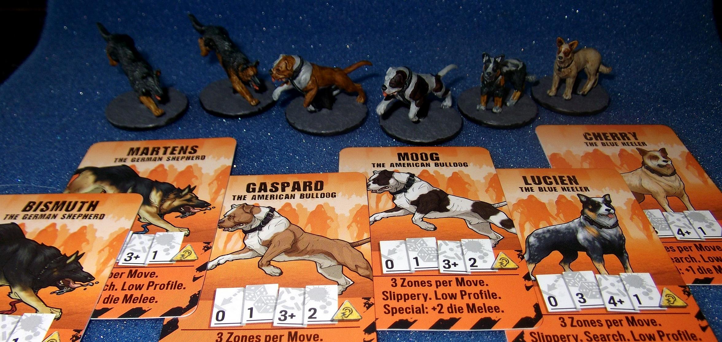 Dogs, Survivors, Zombicide