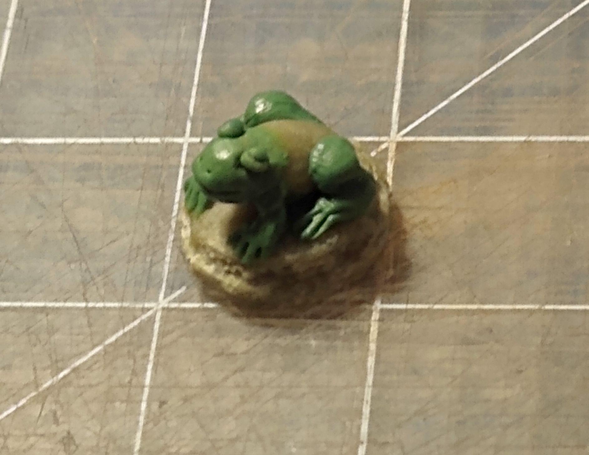 Dragon, Dungeons, Dungeons And Dragons, Familiar, Frog/toad, Mini, Miniature, Monster, Sculpting