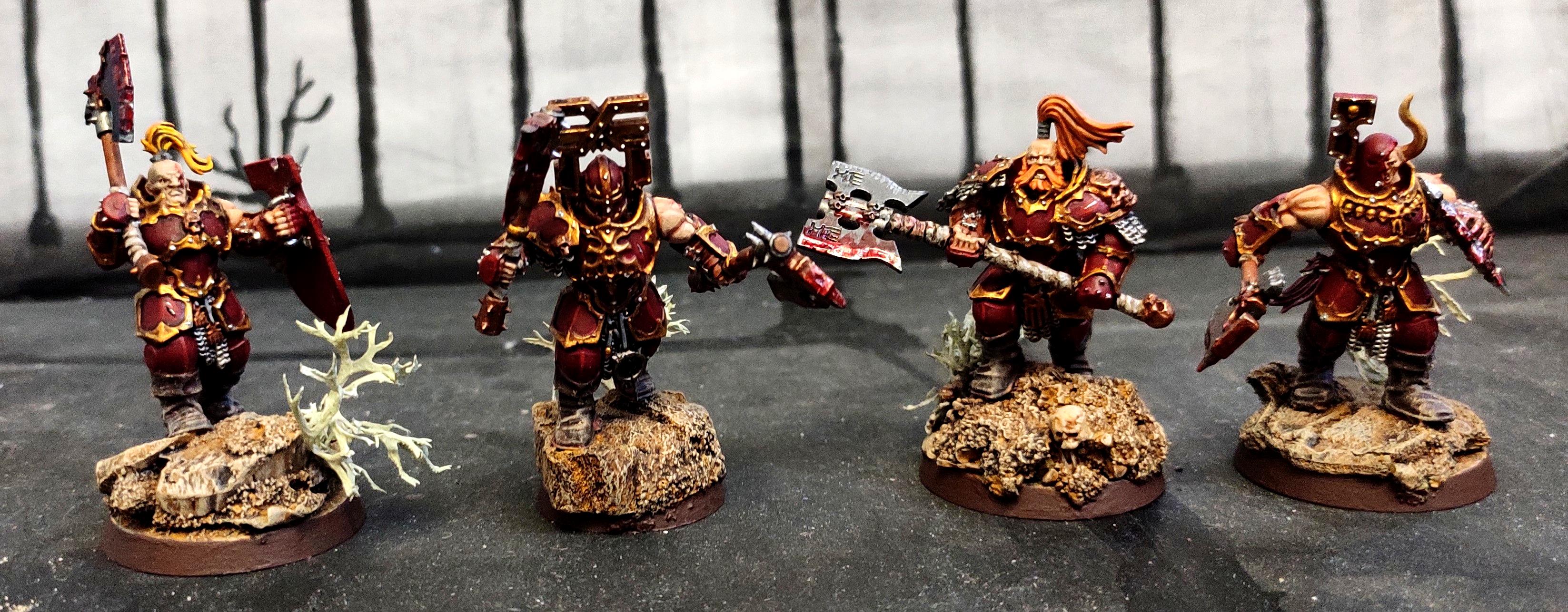 Age Of Sigmar, Berserk, Berserkers, Berzerk, Berzerker, Blades Of Khorne, Blood For The Blood God, Blood Warrior, Chaos, Conversion, Glaive, Goreaxe, Gorefist, Halberd, Infantry, Khorne, Khorne Bloodbound, Mutant, Regiment, Shield, Skulls For Skull Throne, Warhammer Fantasy