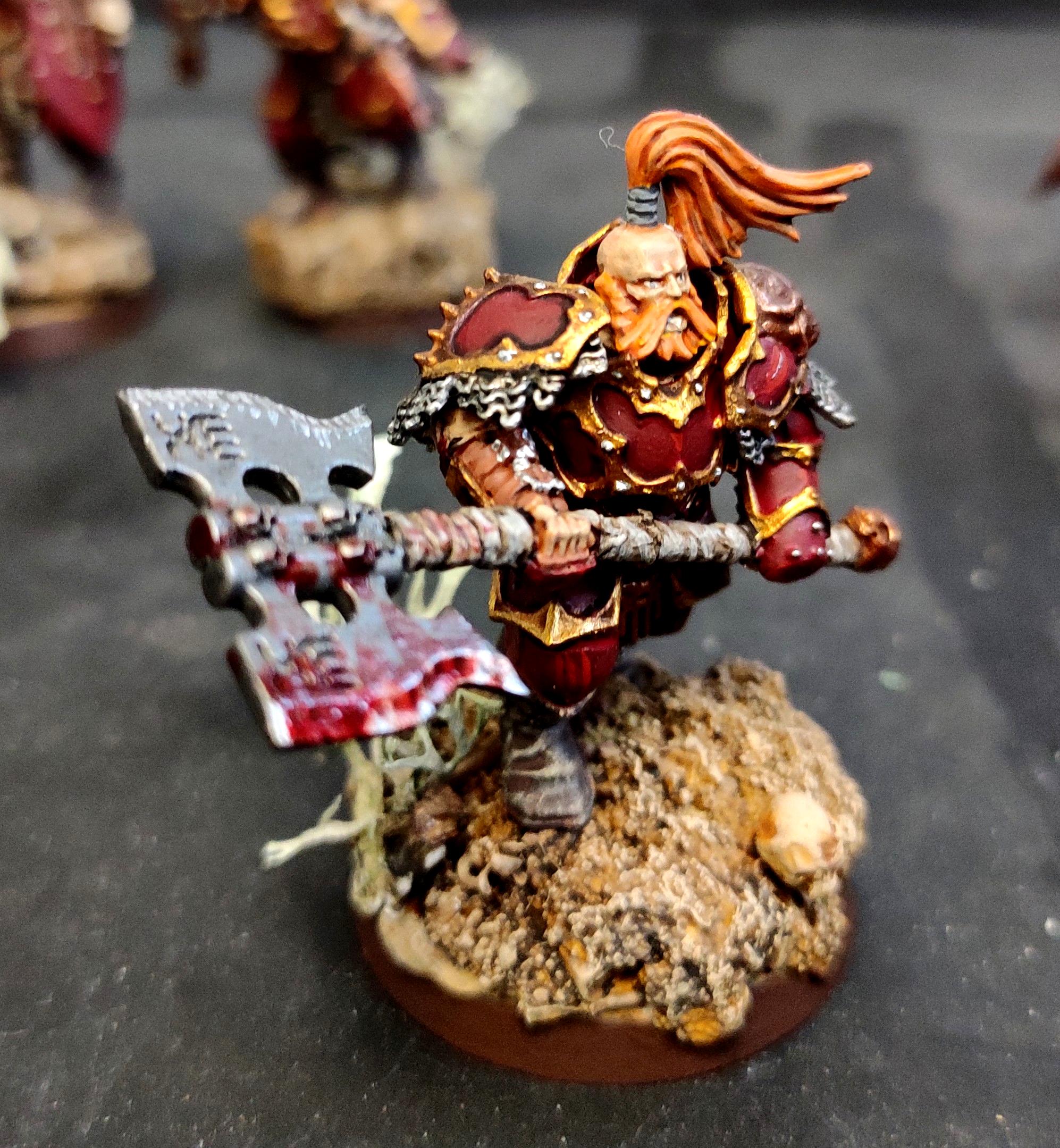 Age Of Sigmar, Berserk, Berserkers, Berzerk, Berzerker, Blades Of Khorne, Blood For The Blood God, Blood Warrior, Chaos, Conversion, Glaive, Halberd, Infantry, Khorne, Khorne Bloodbound, Regiment, Skulls For Skull Throne, Warhammer Fantasy