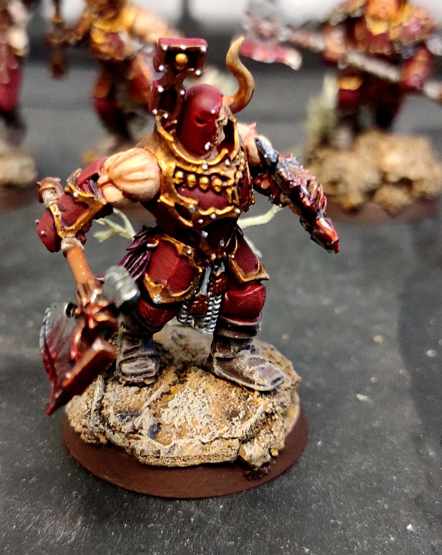 Age Of Sigmar, Berserk, Berserkers, Berzerk, Berzerker, Blades Of Khorne, Blood For The Blood God, Blood Warrior, Chaos, Conversion, Goreaxe, Gorefist, Infantry, Khorne, Khorne Bloodbound, Mutant, Regiment, Skulls For Skull Throne, Warhammer Fantasy